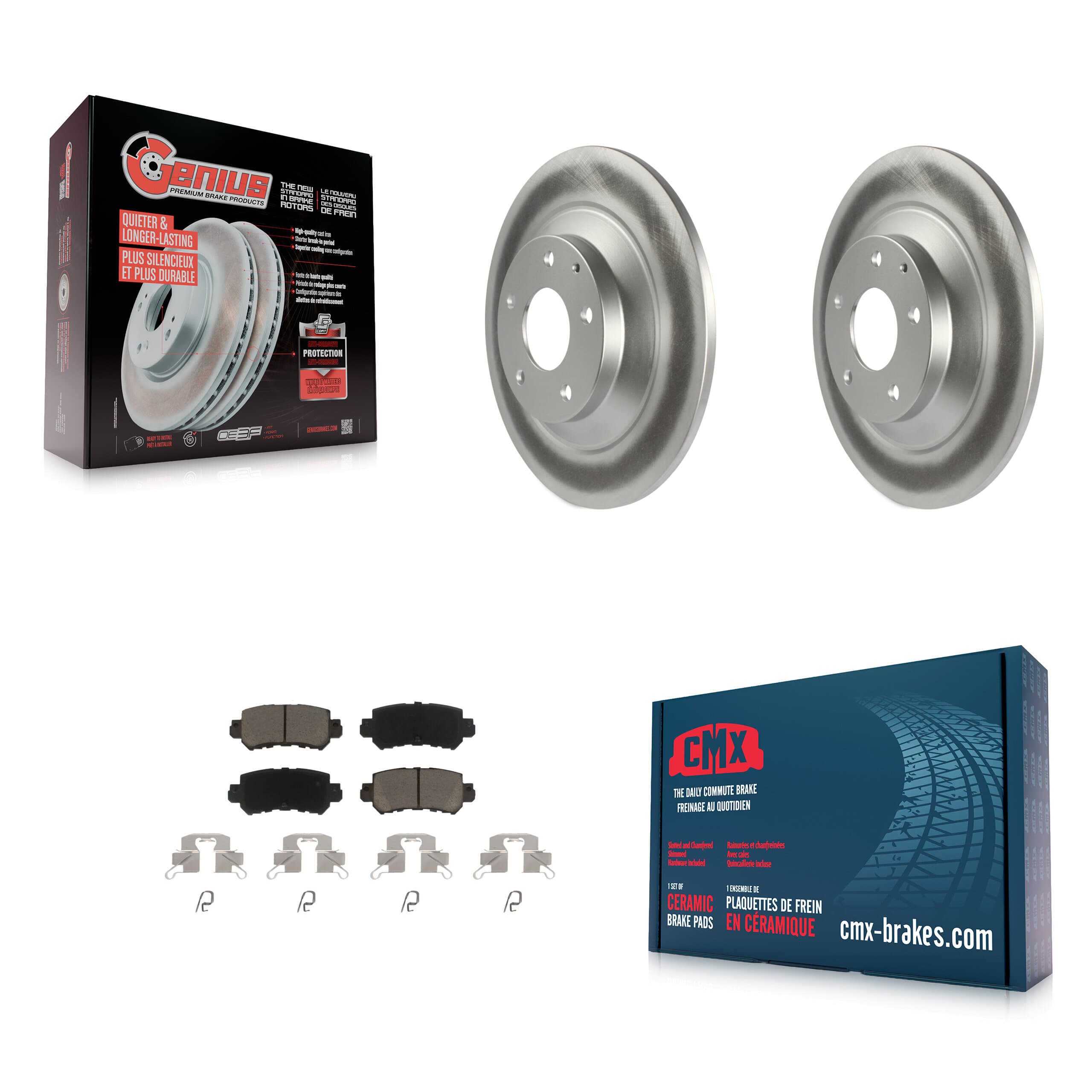Transit Auto - KGC-101830 - Rear Disc Brake Kits image 1