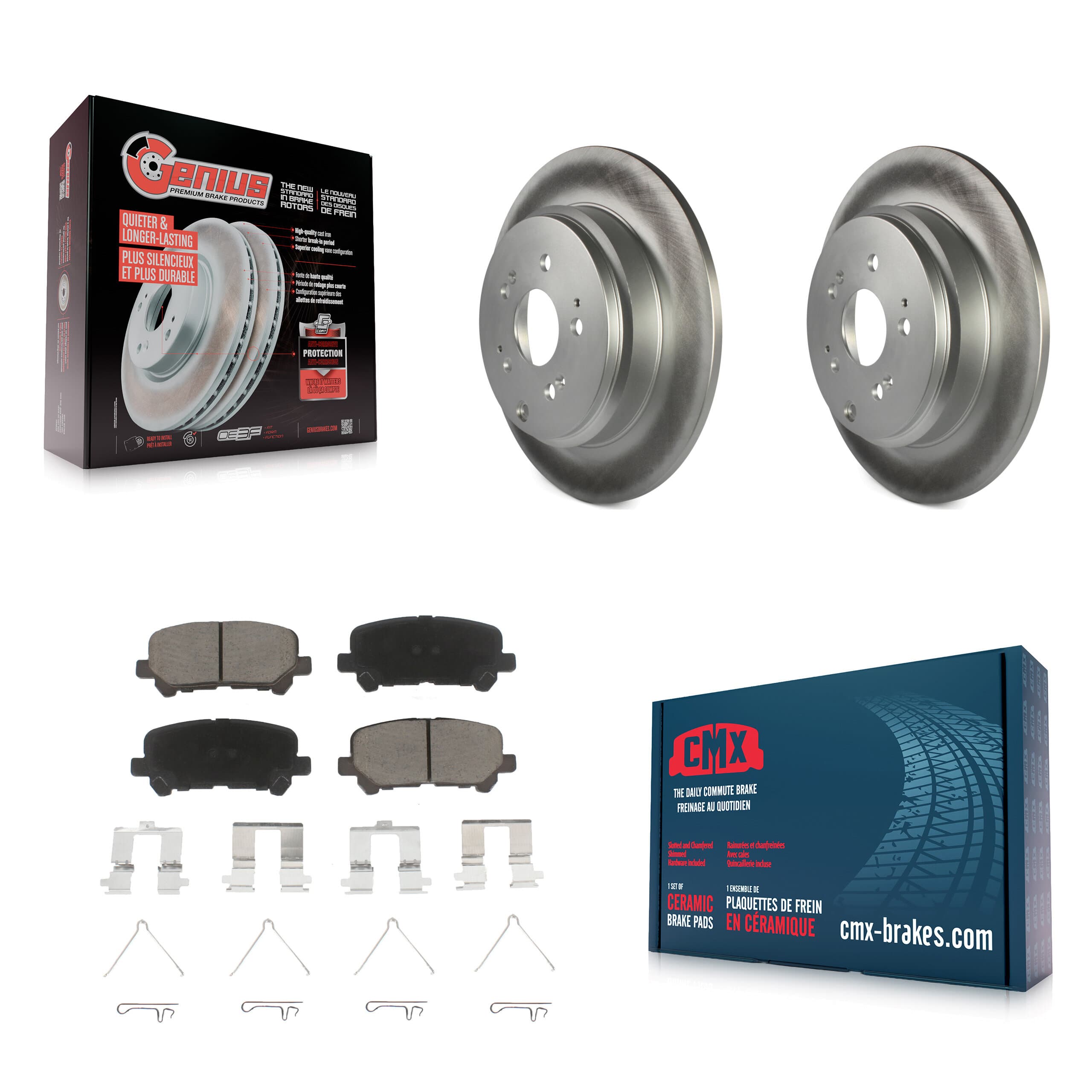 Transit Auto - KGC-101834 - Rear Disc Brake Kits image 1