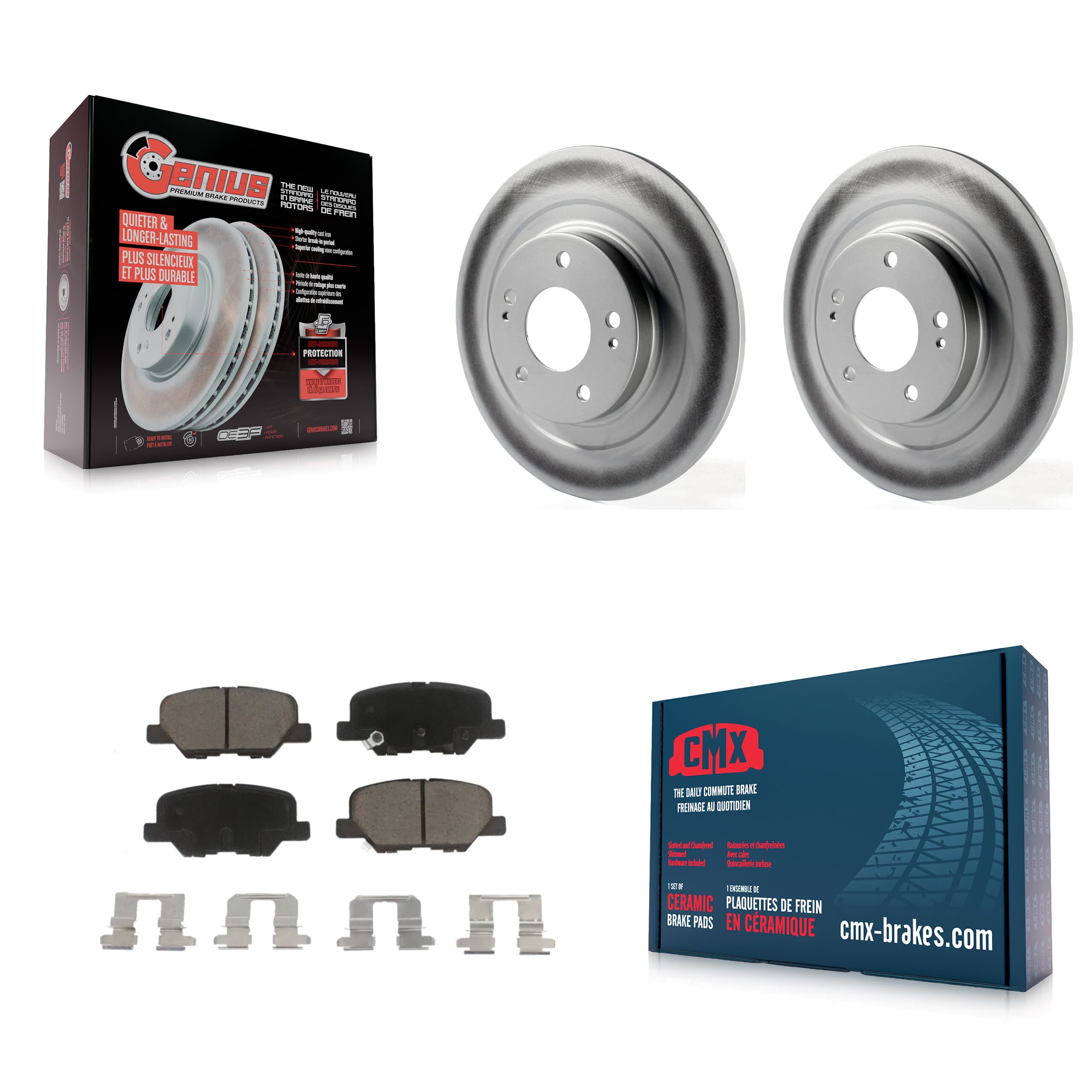 Transit Auto - KGC-101835 - Rear Disc Brake Kits image 1