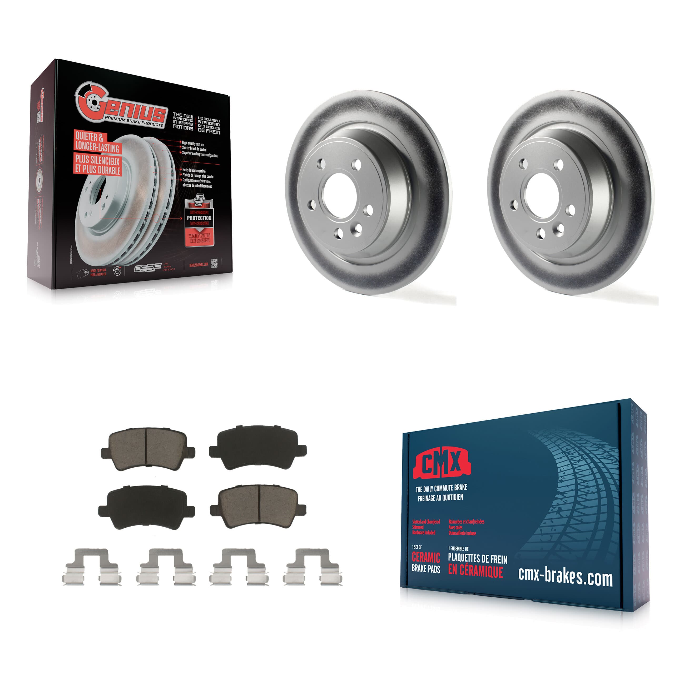 Transit Auto - KGC-101847 - Rear Disc Brake Kits image 1