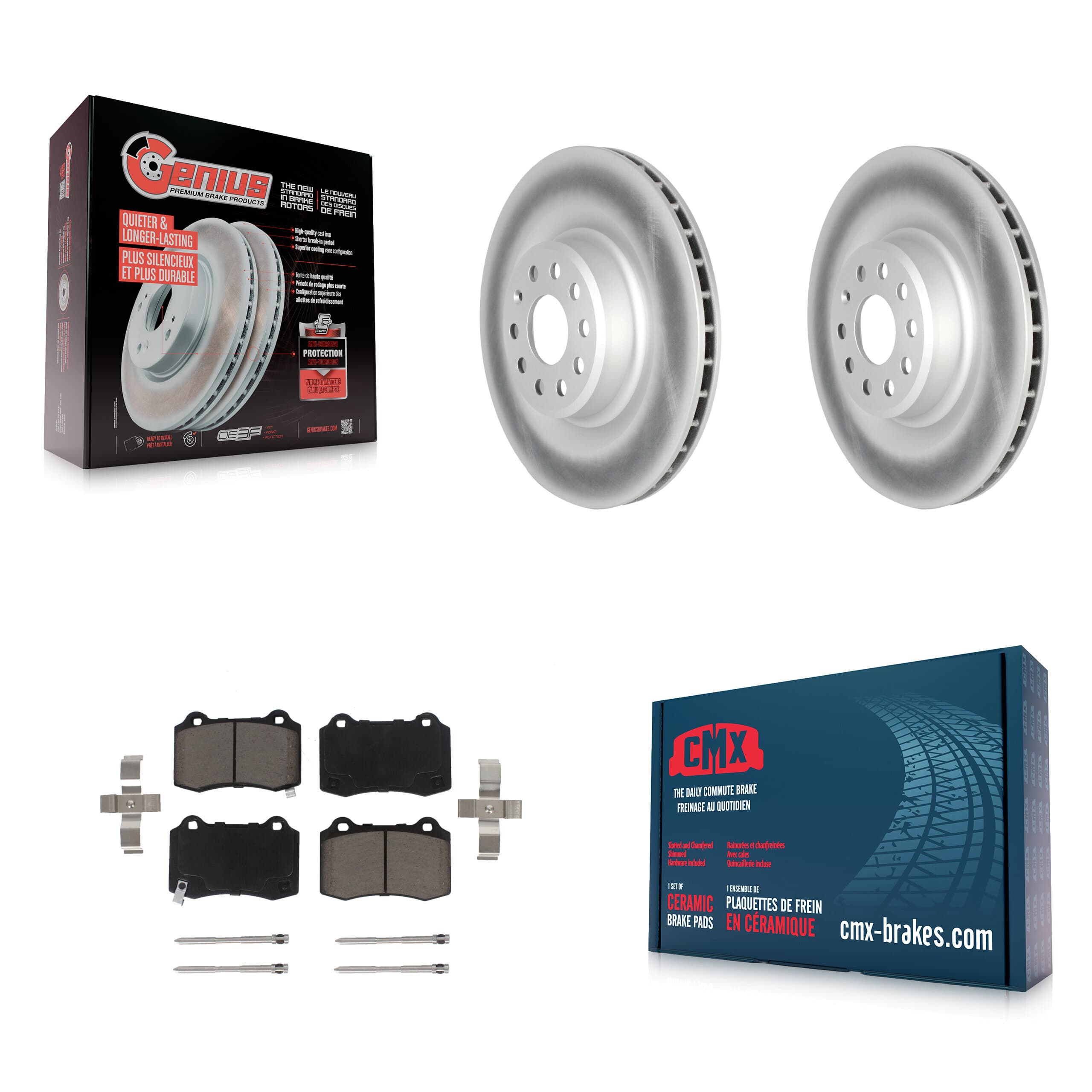 Transit Auto - KGC-101850 - Rear Disc Brake Kits image 1