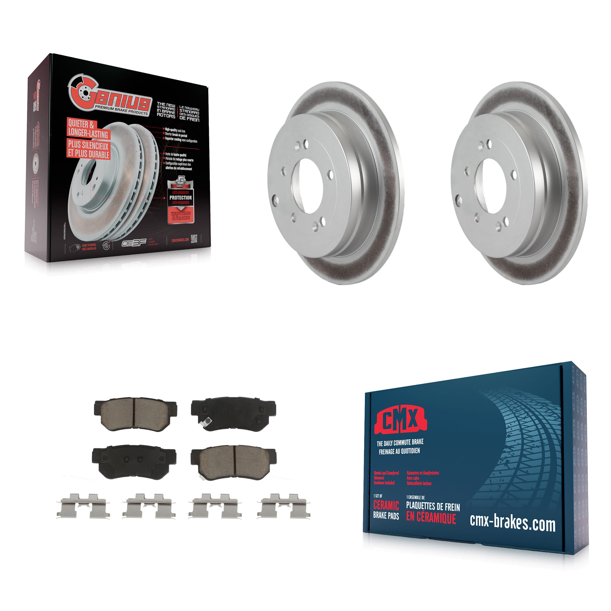 Transit Auto - KGC-101861 - Rear Disc Brake Kits image 1