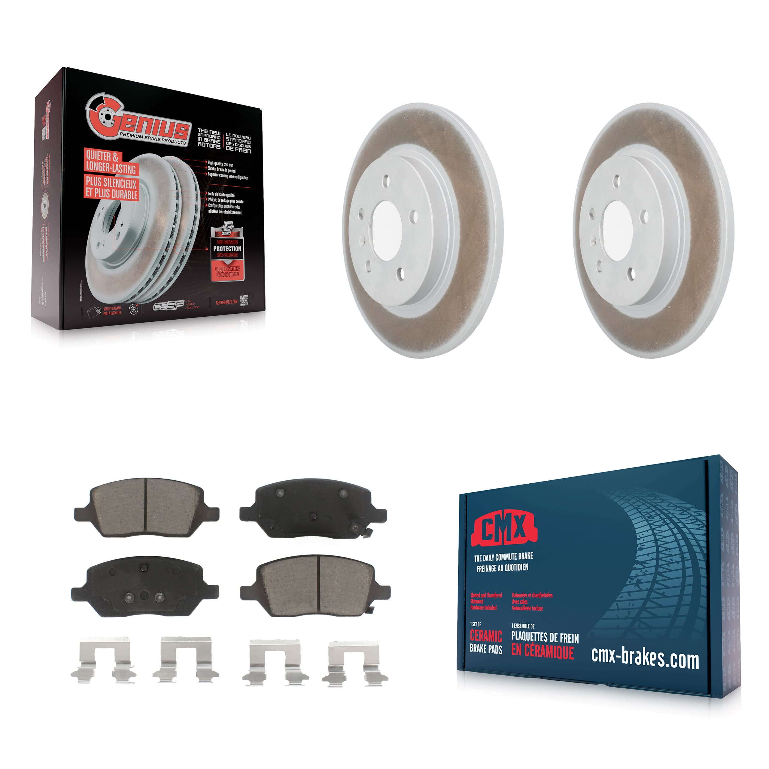 Transit Auto - KGC-101865 - Rear Disc Brake Kits image 1