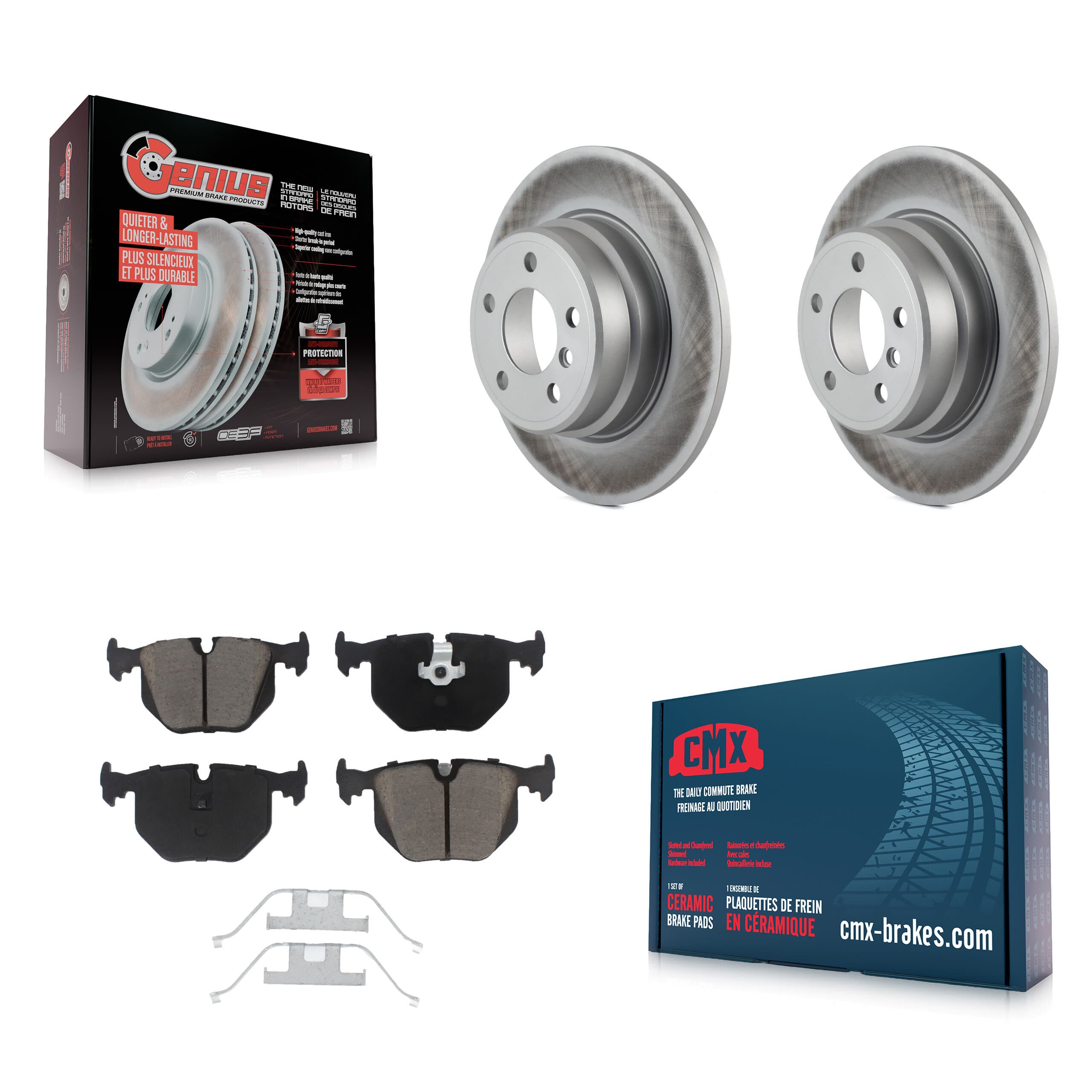 Transit Auto - KGC-101870 - Rear Disc Brake Kits image 1