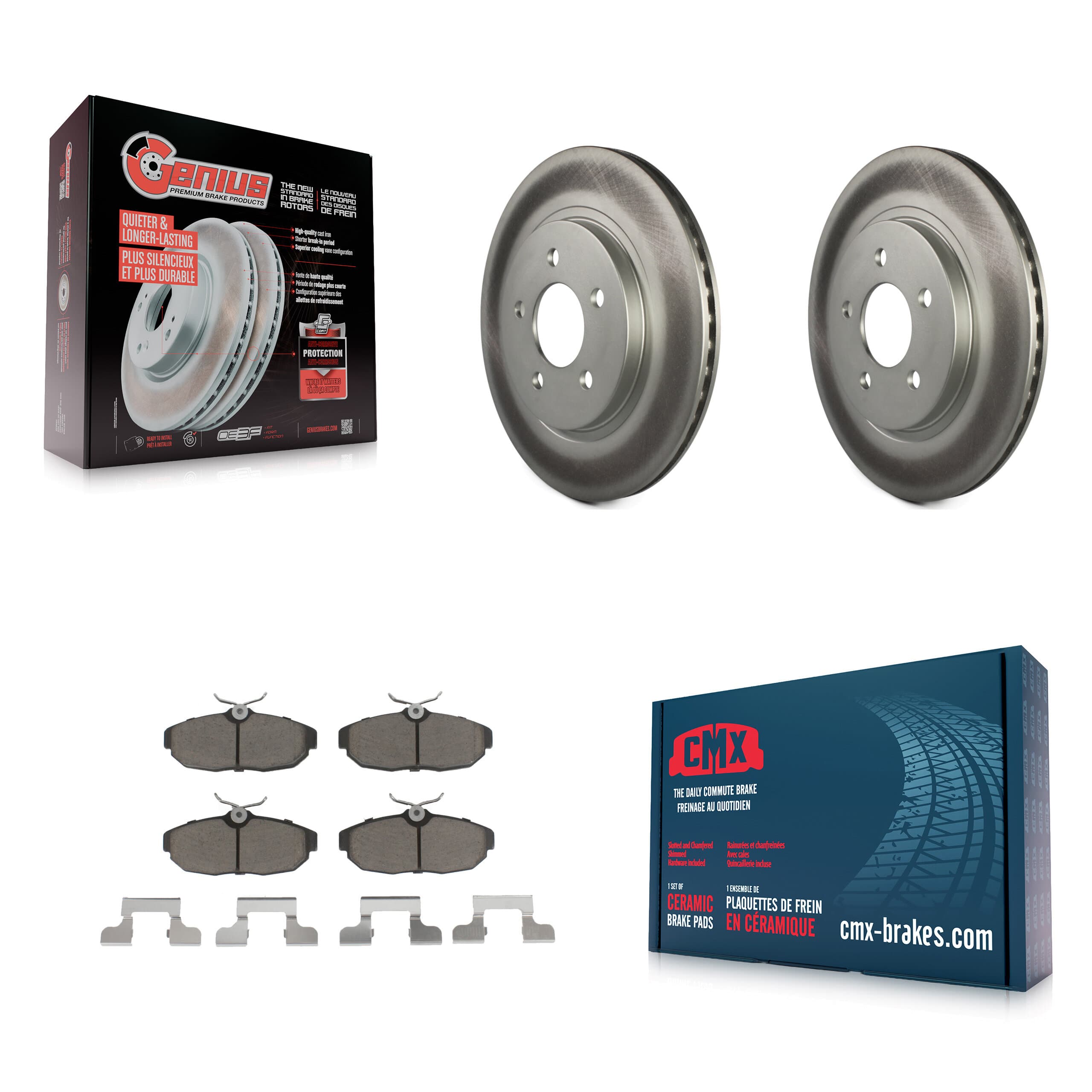 Transit Auto - KGC-101871 - Rear Disc Brake Kits image 1