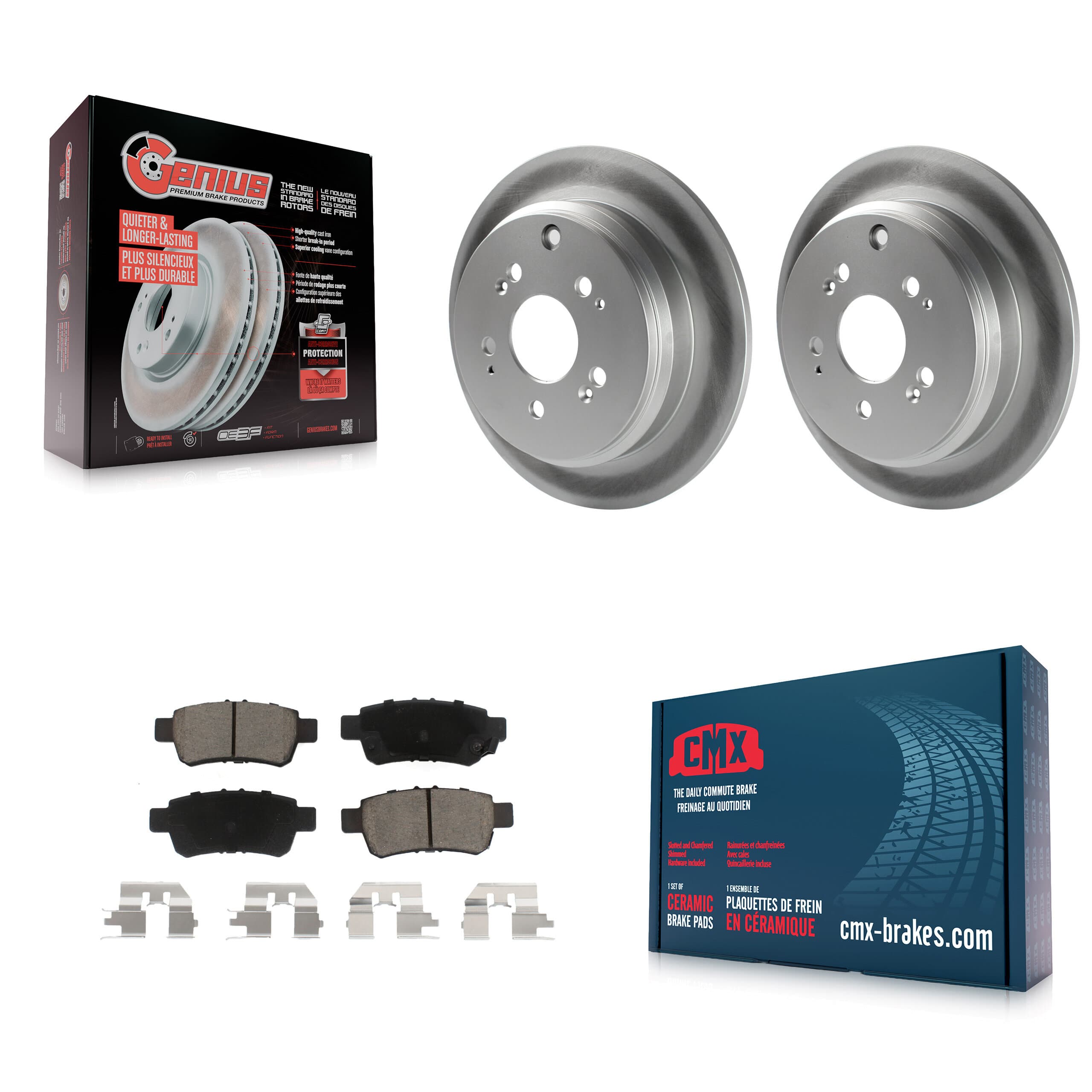 Transit Auto - KGC-101873 - Rear Disc Brake Kits image 1