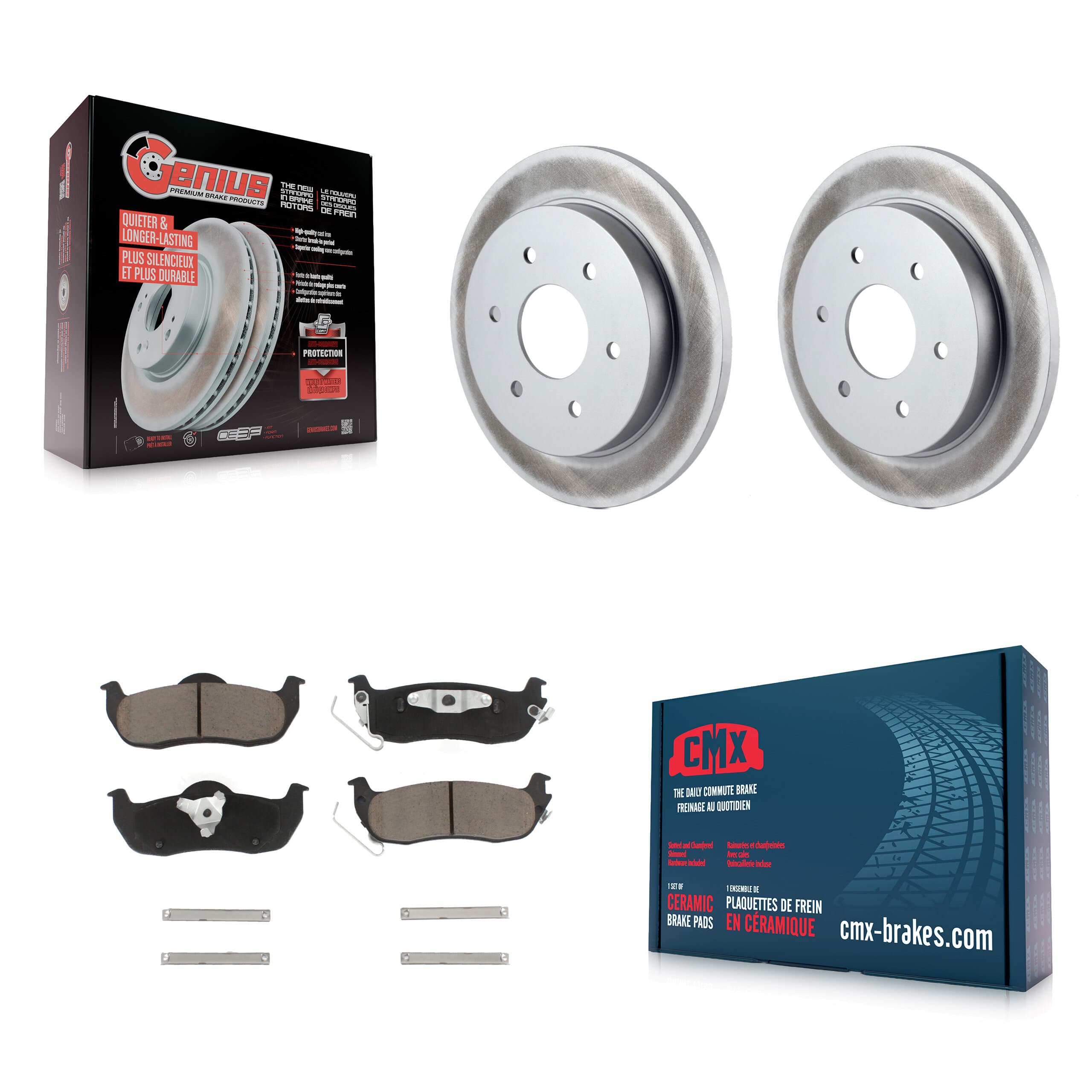 Transit Auto - KGC-101877 - Rear Disc Brake Kits image 1