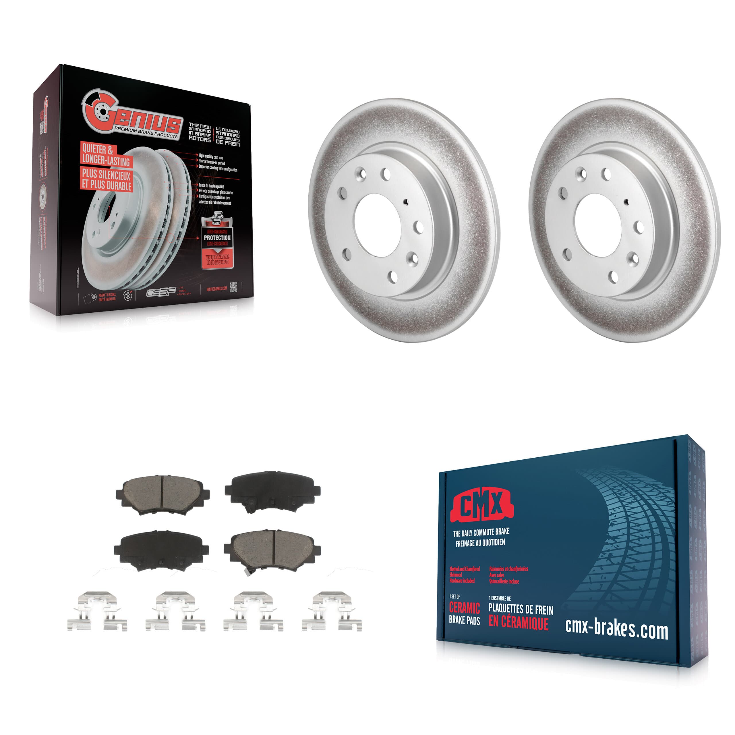 Transit Auto - KGC-101883 - Rear Disc Brake Kits image 1