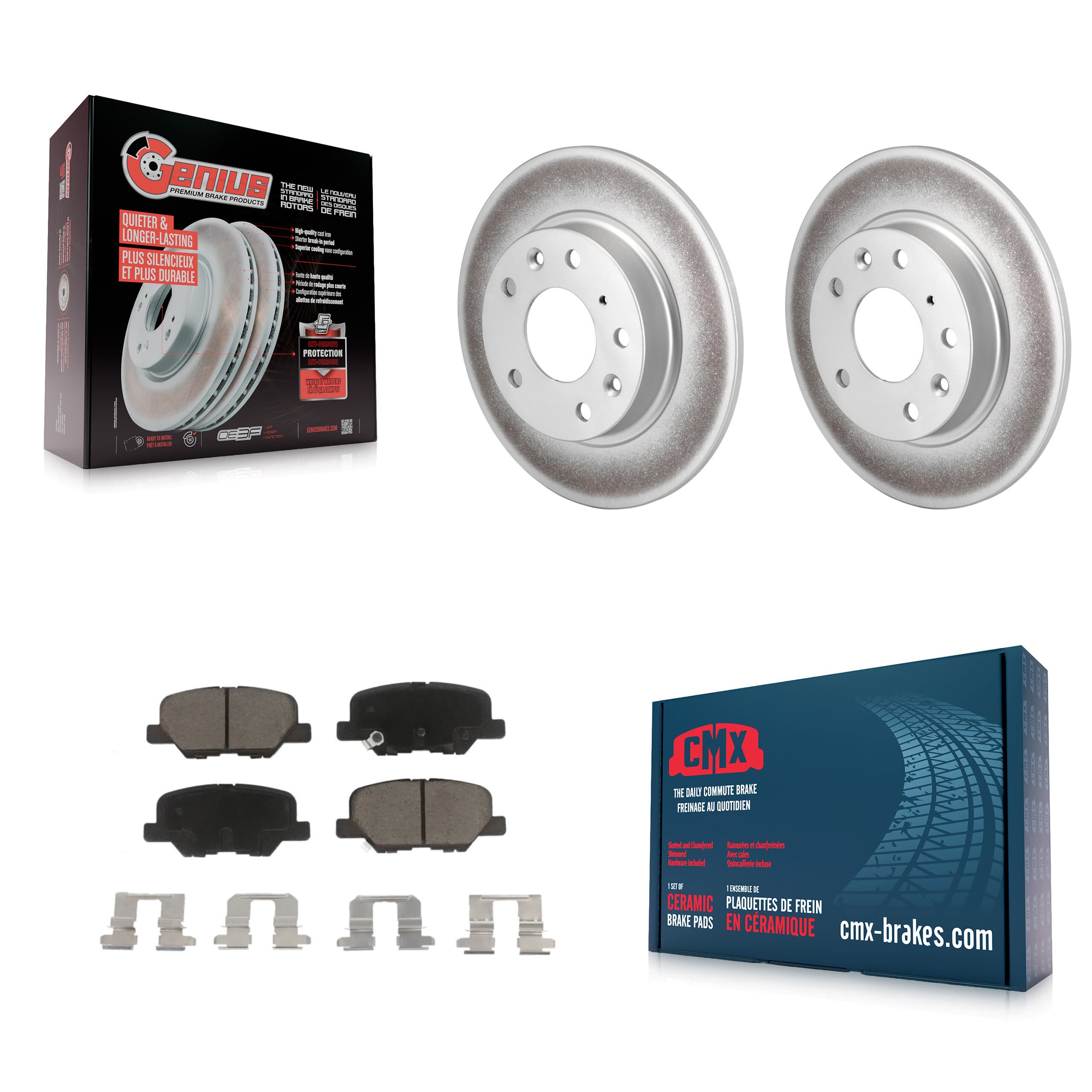 Transit Auto - KGC-101884 - Rear Disc Brake Kits image 1