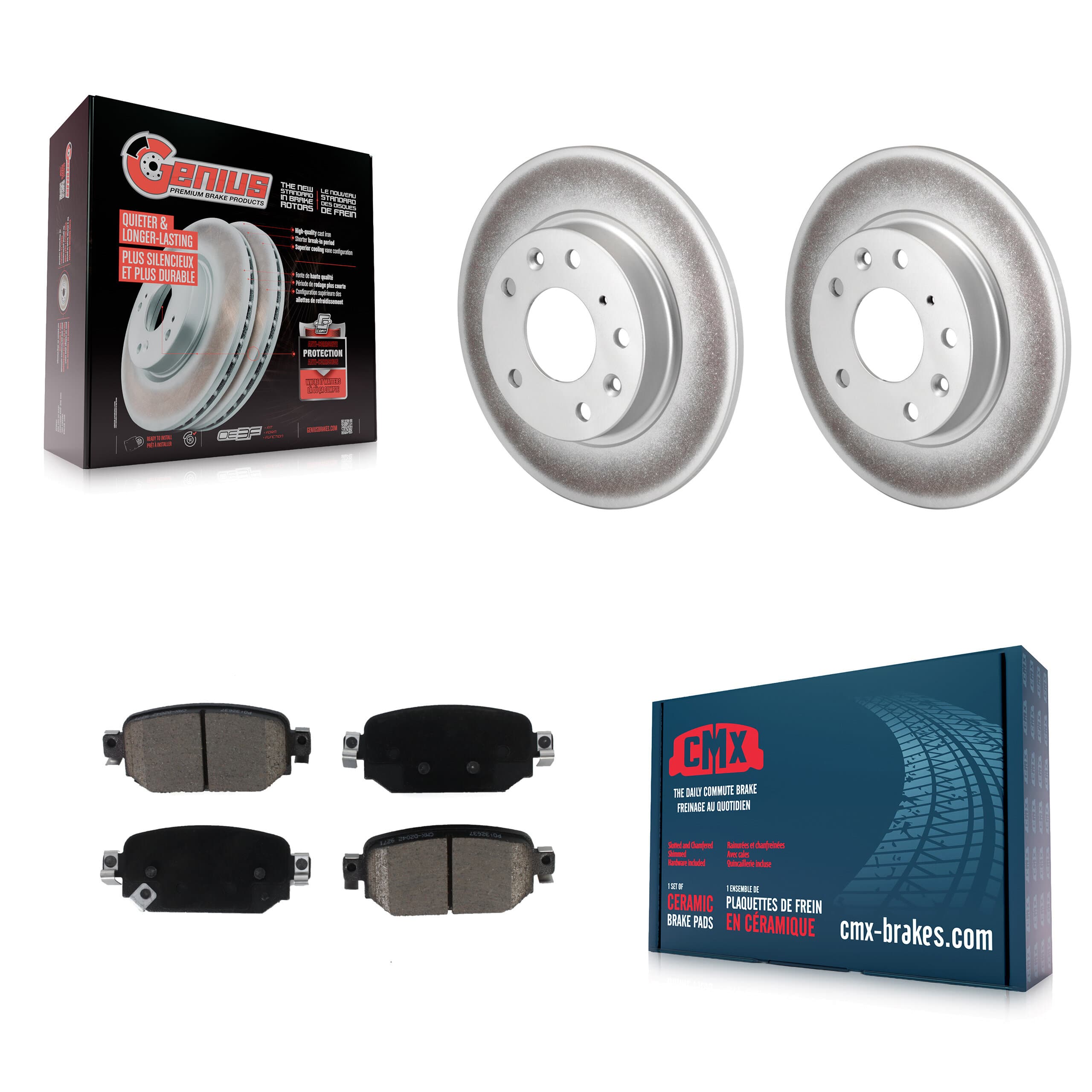 Transit Auto - KGC-101885 - Rear Disc Brake Kits image 1