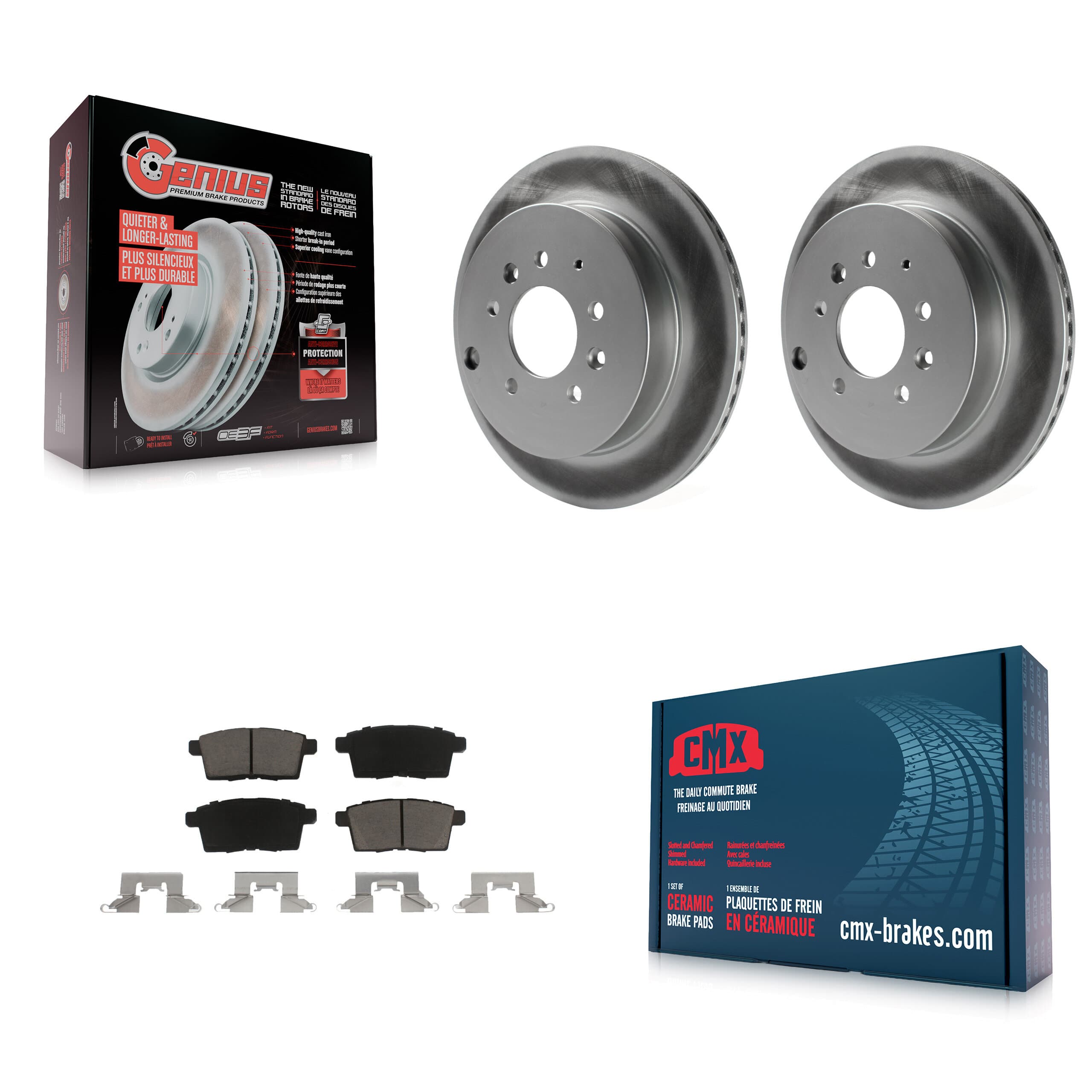 Transit Auto - KGC-101886 - Rear Disc Brake Kits image 1