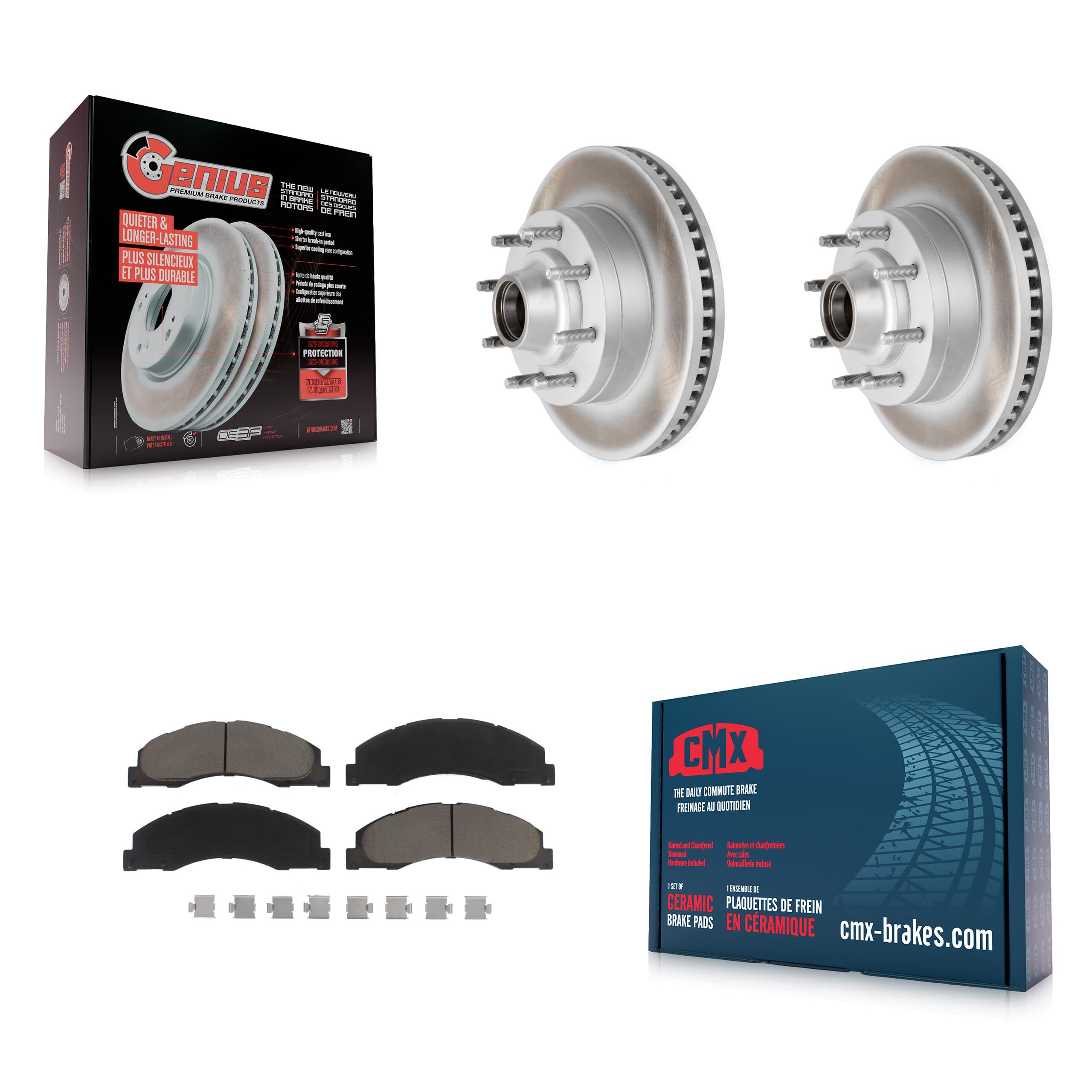 Transit Auto - KGC-102043 - Front Disc Brake Kits image 1