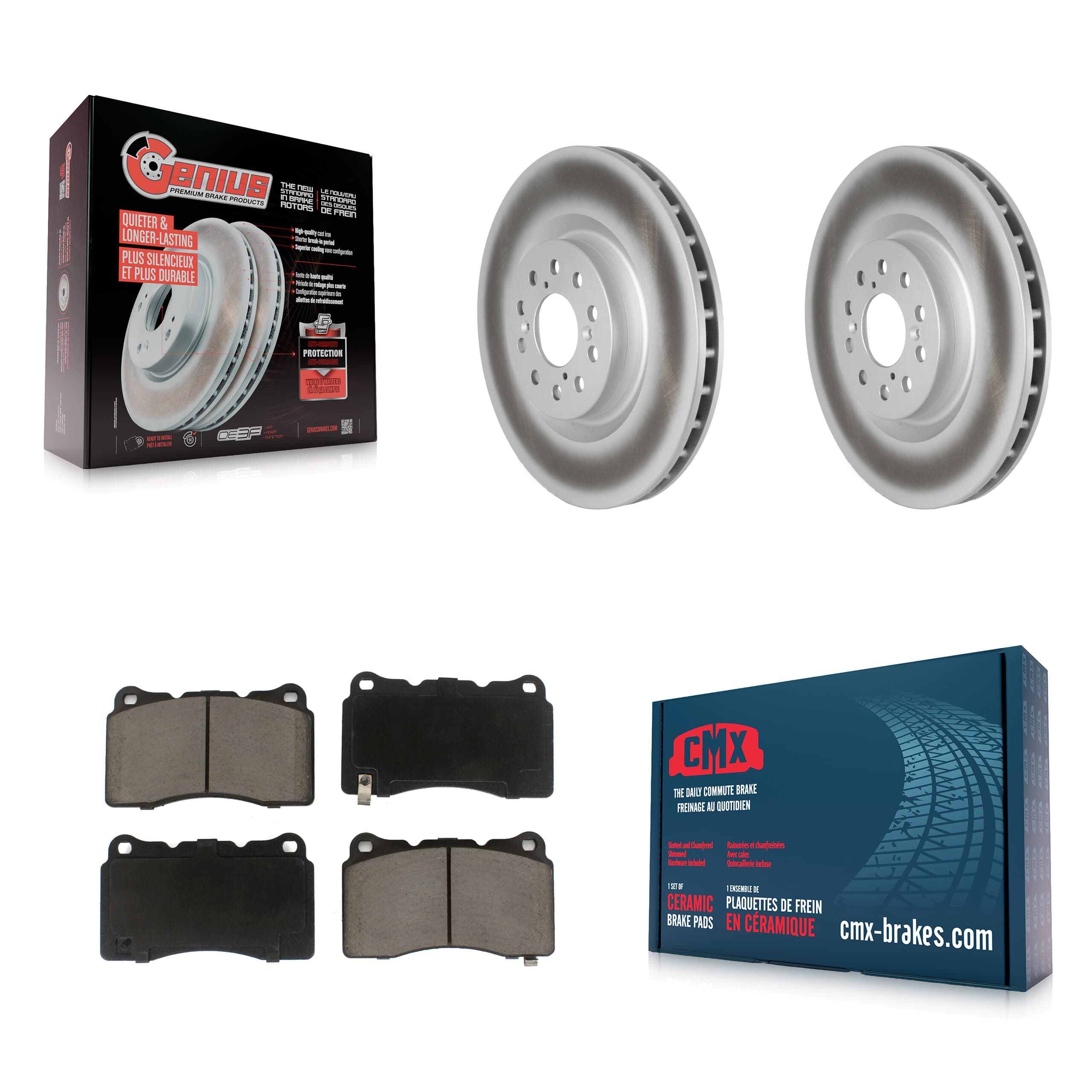 Transit Auto - KGC-102127 - Front Disc Brake Kits image 1