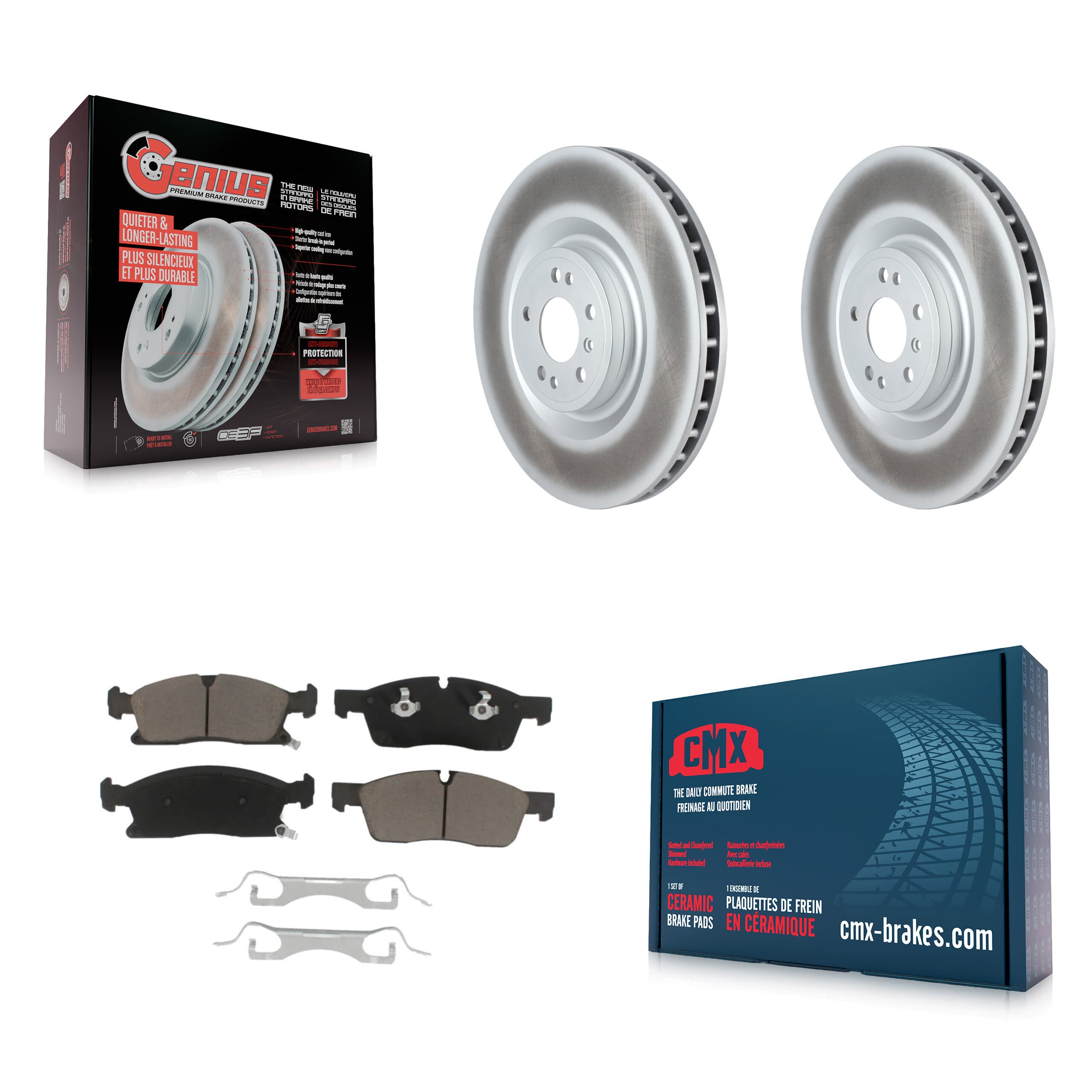 Transit Auto - KGC-102129 - Front Disc Brake Kits image 1
