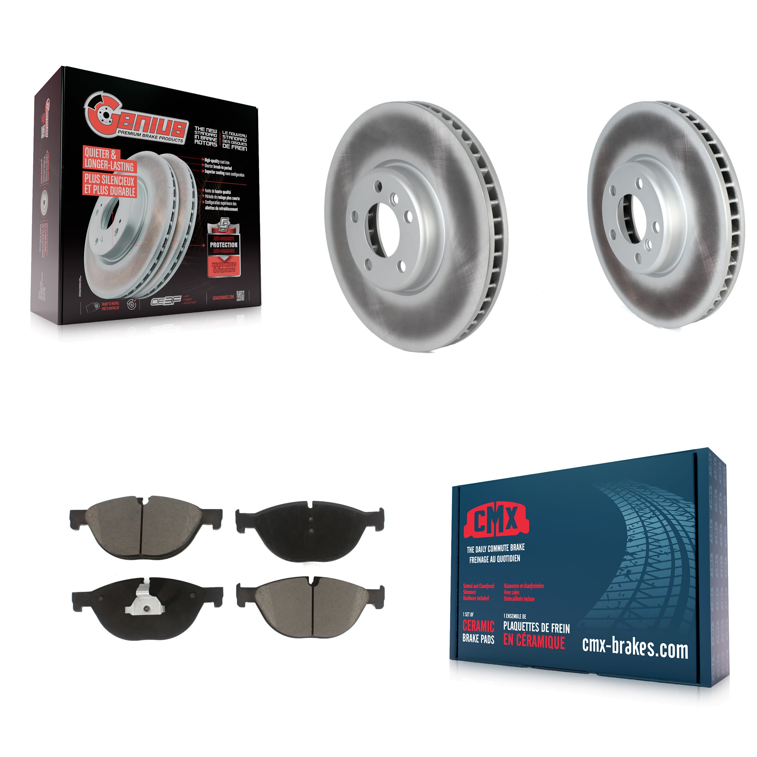 Transit Auto - KGC-102170 - Front Disc Brake Kits image 1