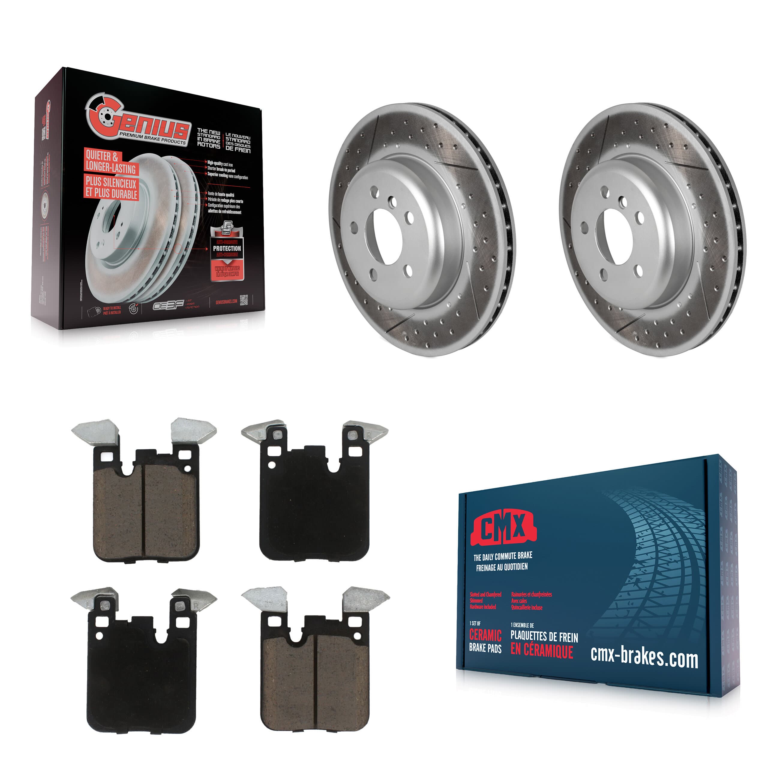 Transit Auto - KGC-102171 - Rear Disc Brake Kits image 1