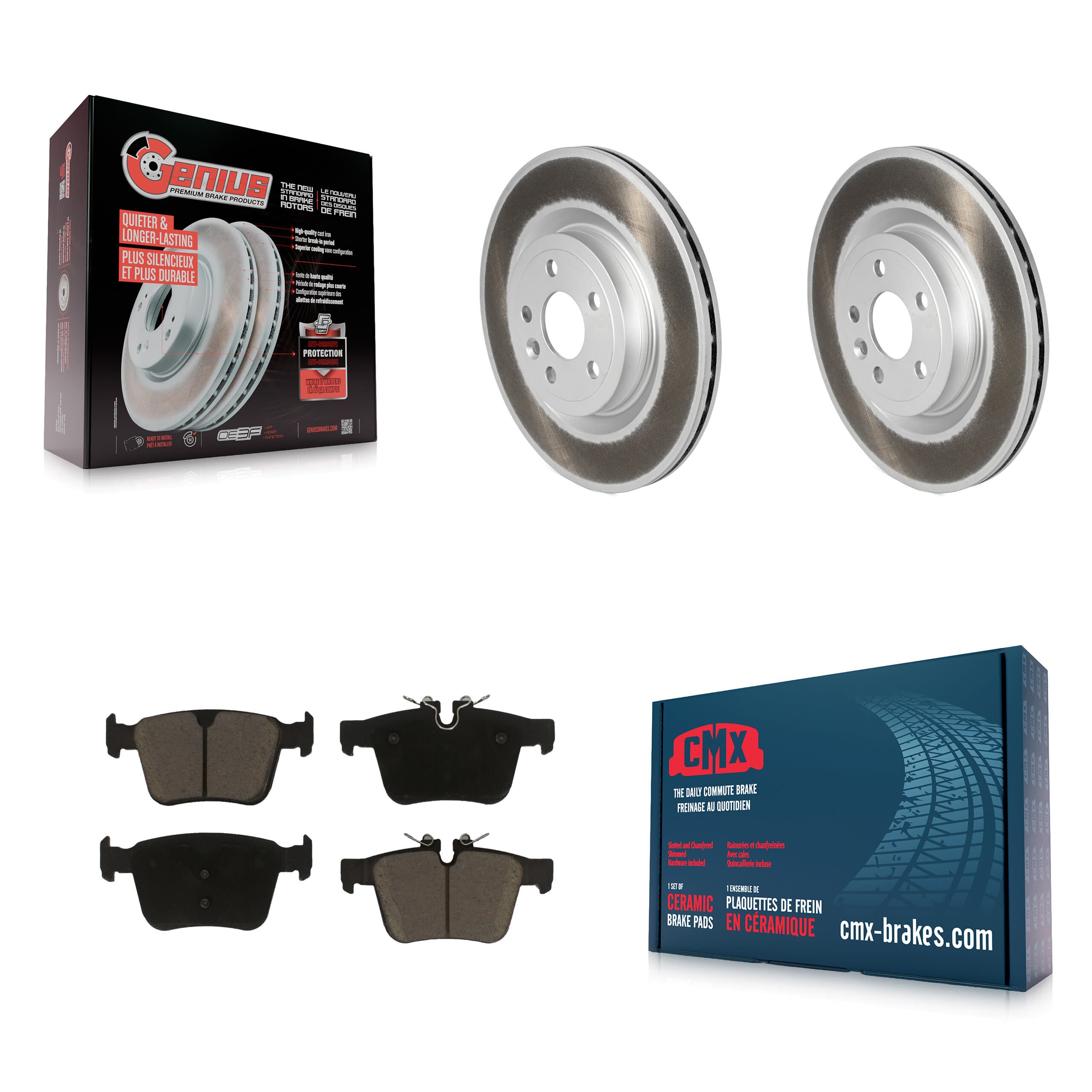 Transit Auto - KGC-102181 - Rear Disc Brake Kits image 1