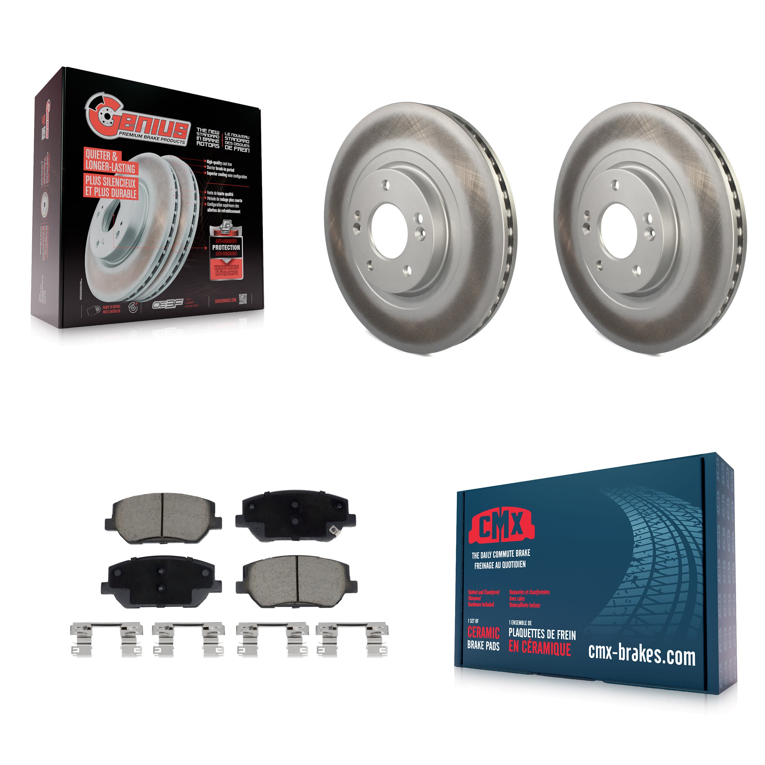 Transit Auto - KGC-102224 - Front Disc Brake Kits image 1