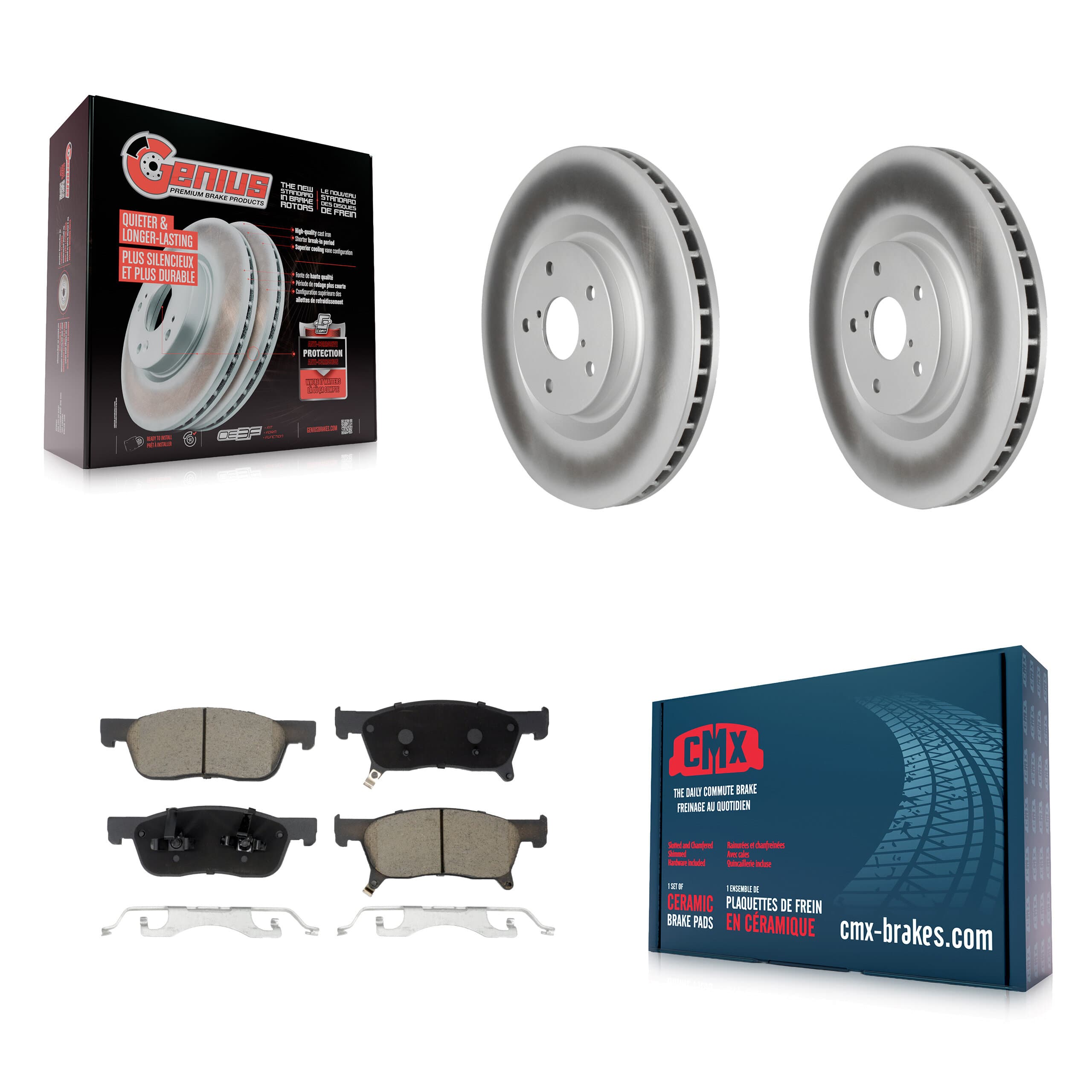 Transit Auto - KGC-102227 - Front Disc Brake Kits image 1
