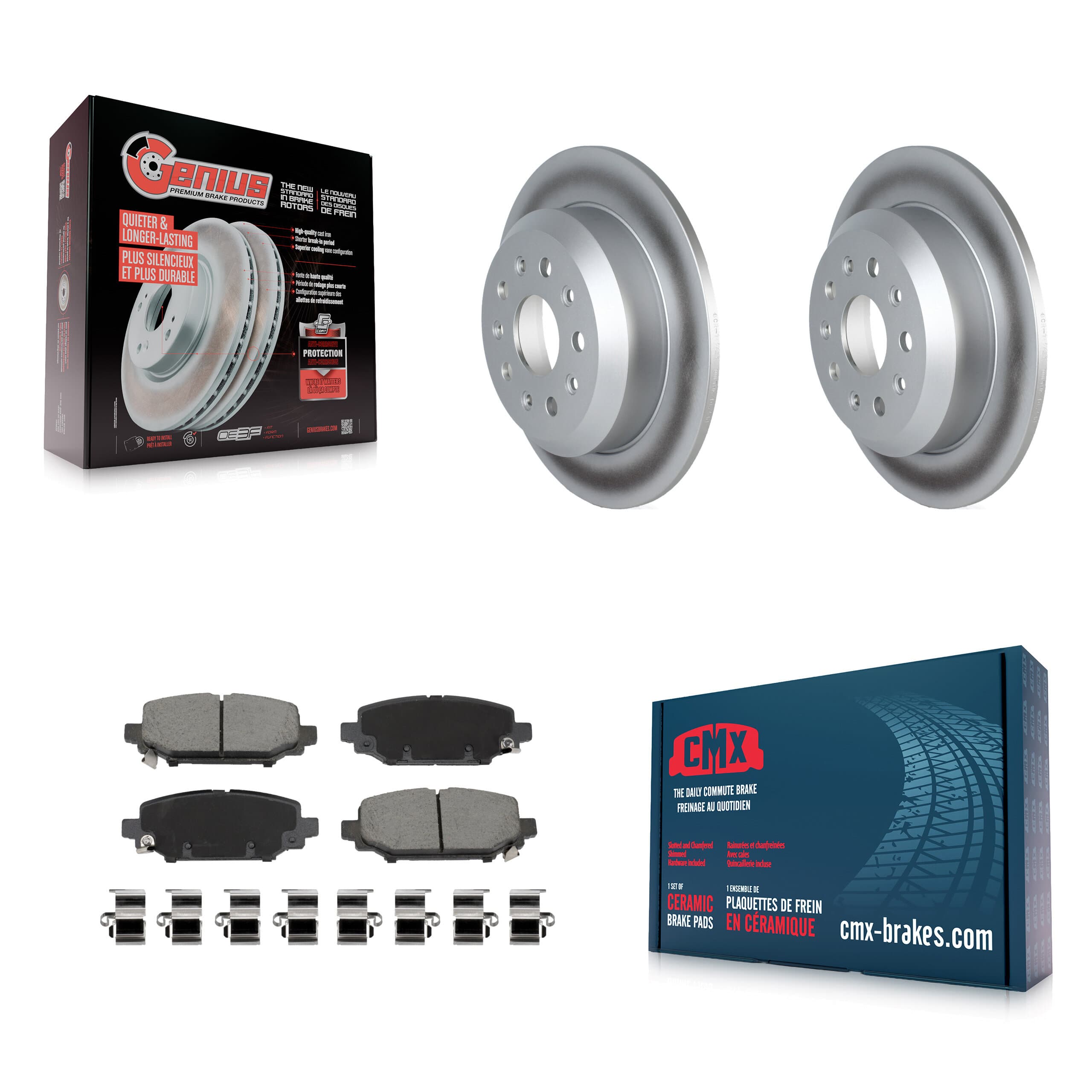 Transit Auto - KGC-102238 - Rear Disc Brake Kits image 1