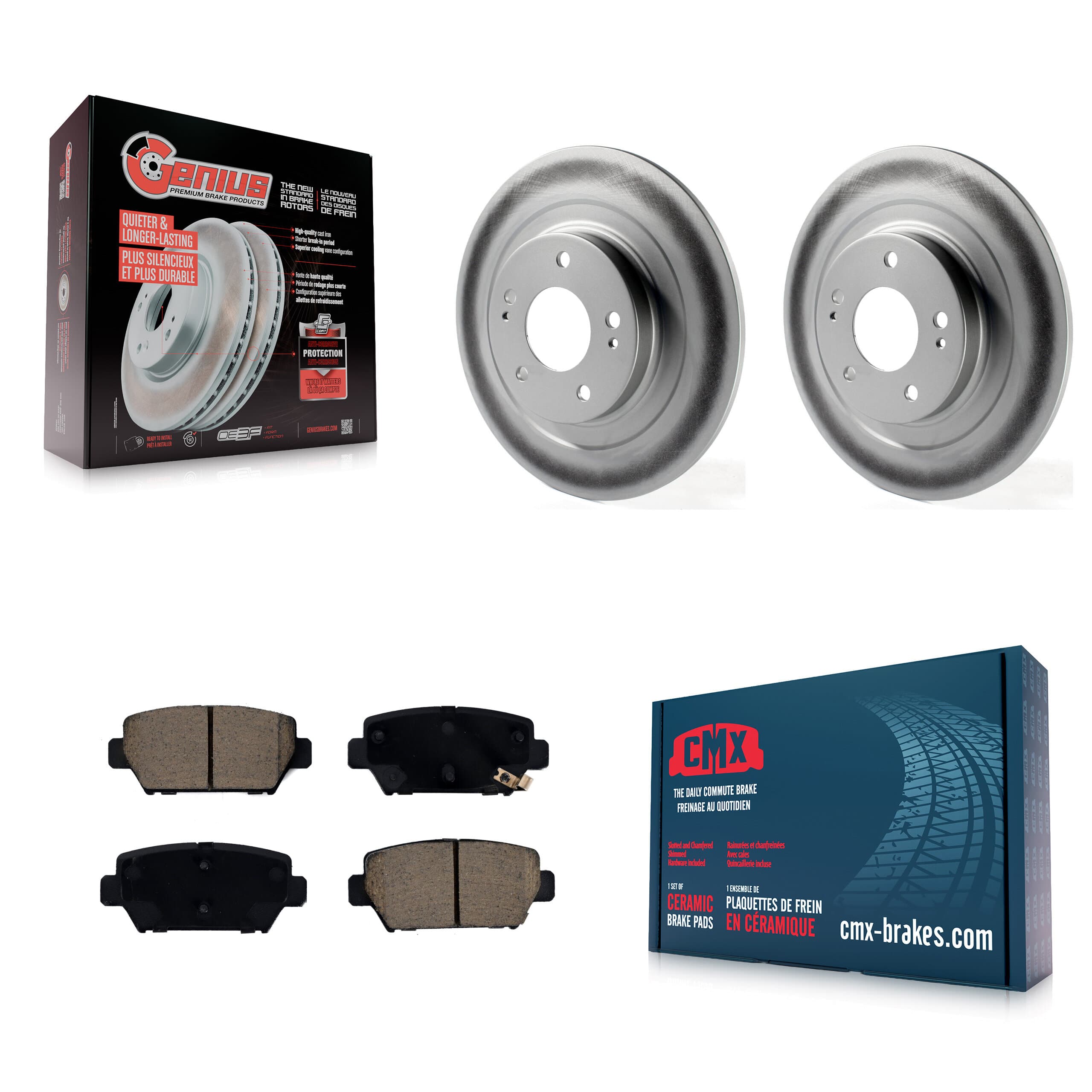 Transit Auto - KGC-102243 - Rear Disc Brake Kits image 1