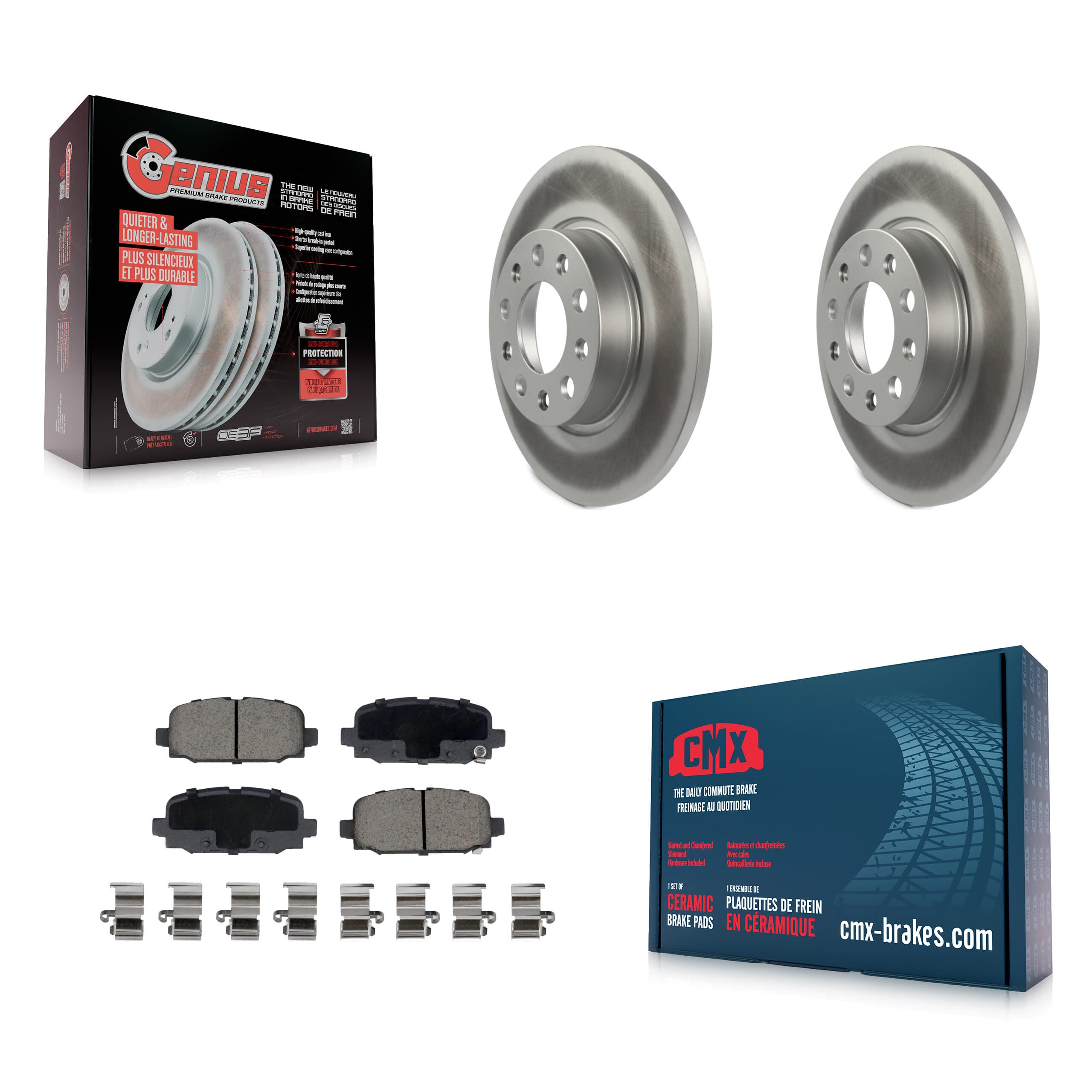 Transit Auto - KGC-102265 - Rear Disc Brake Kits image 1