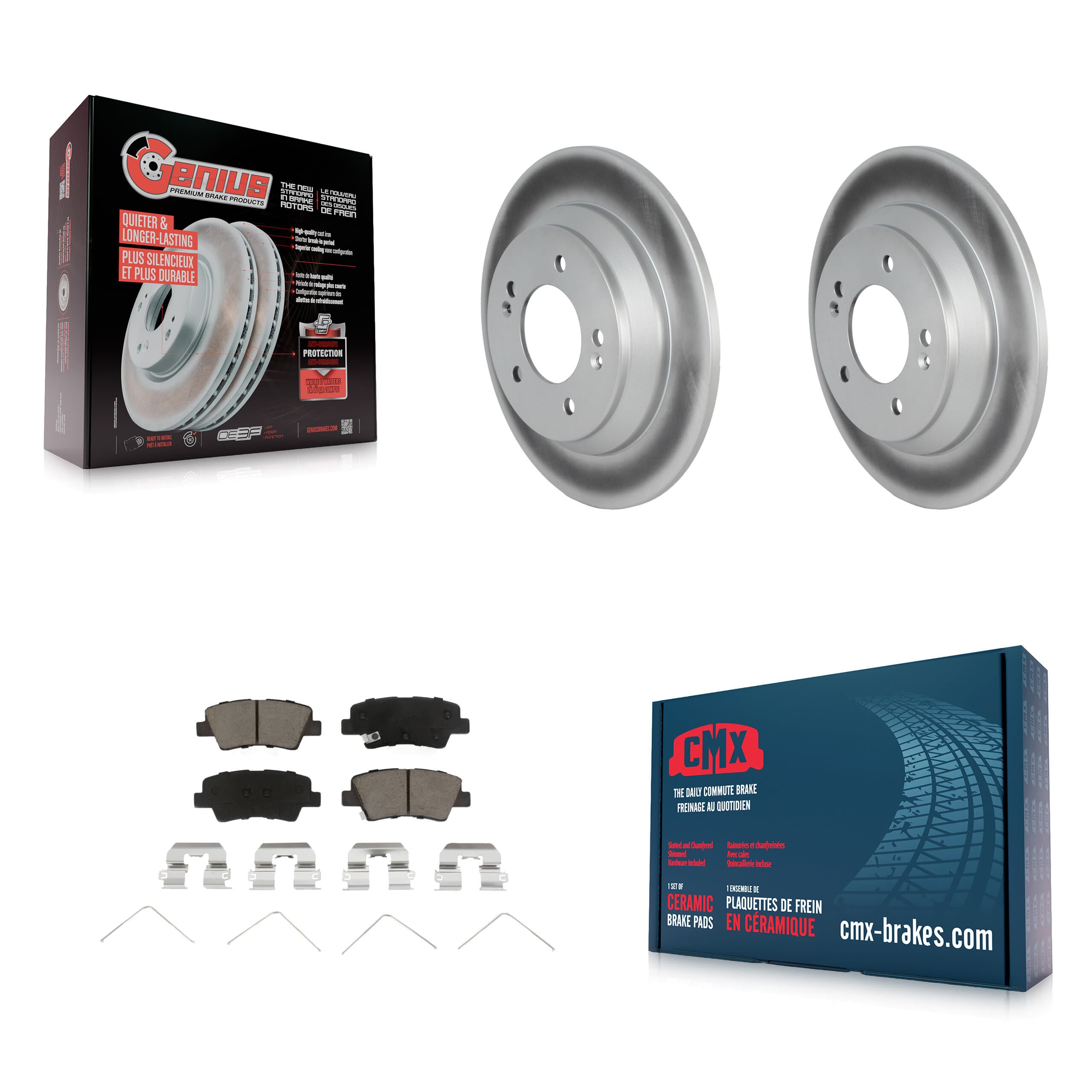 Transit Auto - KGC-102332 - Rear Disc Brake Kits image 1