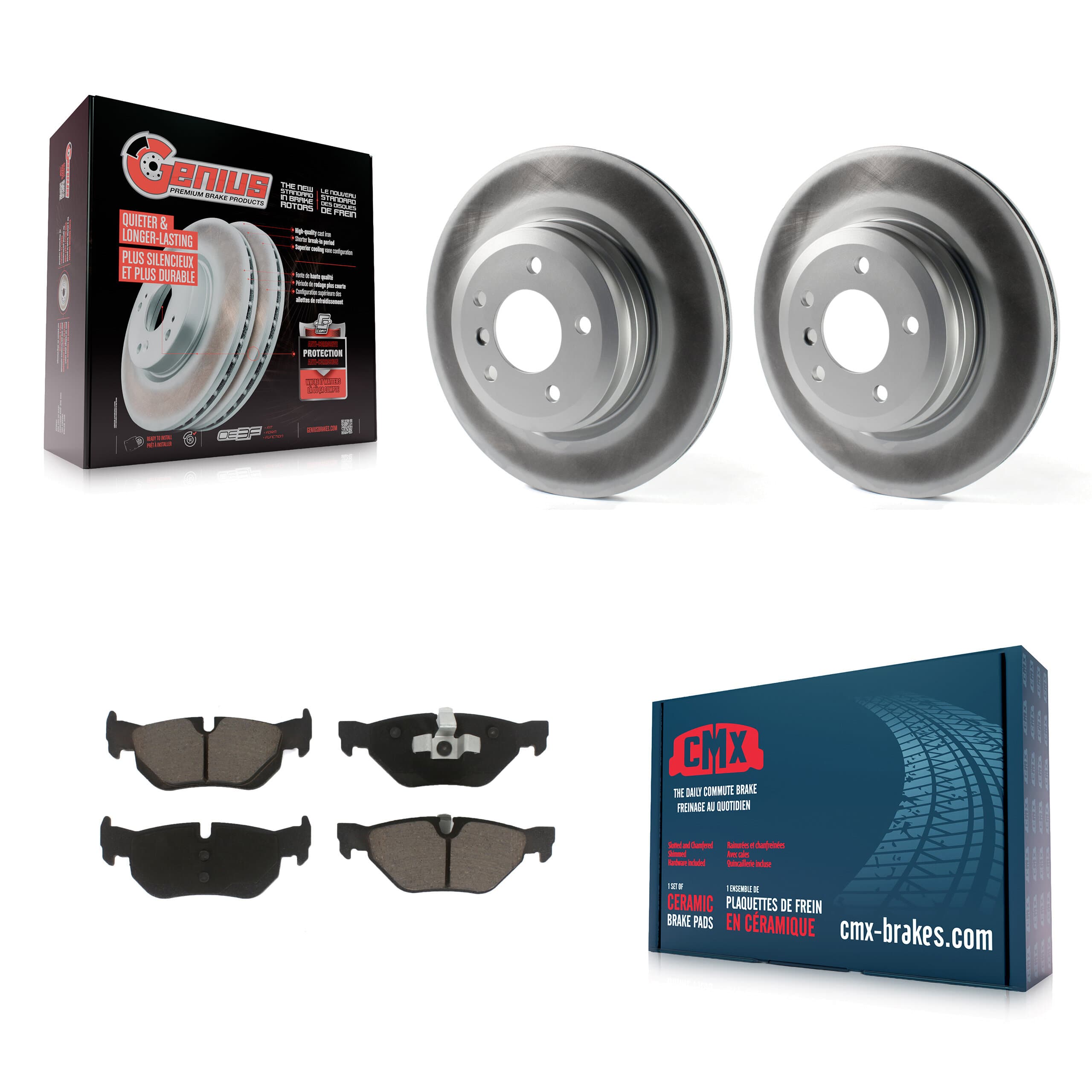 Transit Auto - KGC-102336 - Rear Disc Brake Kits image 1