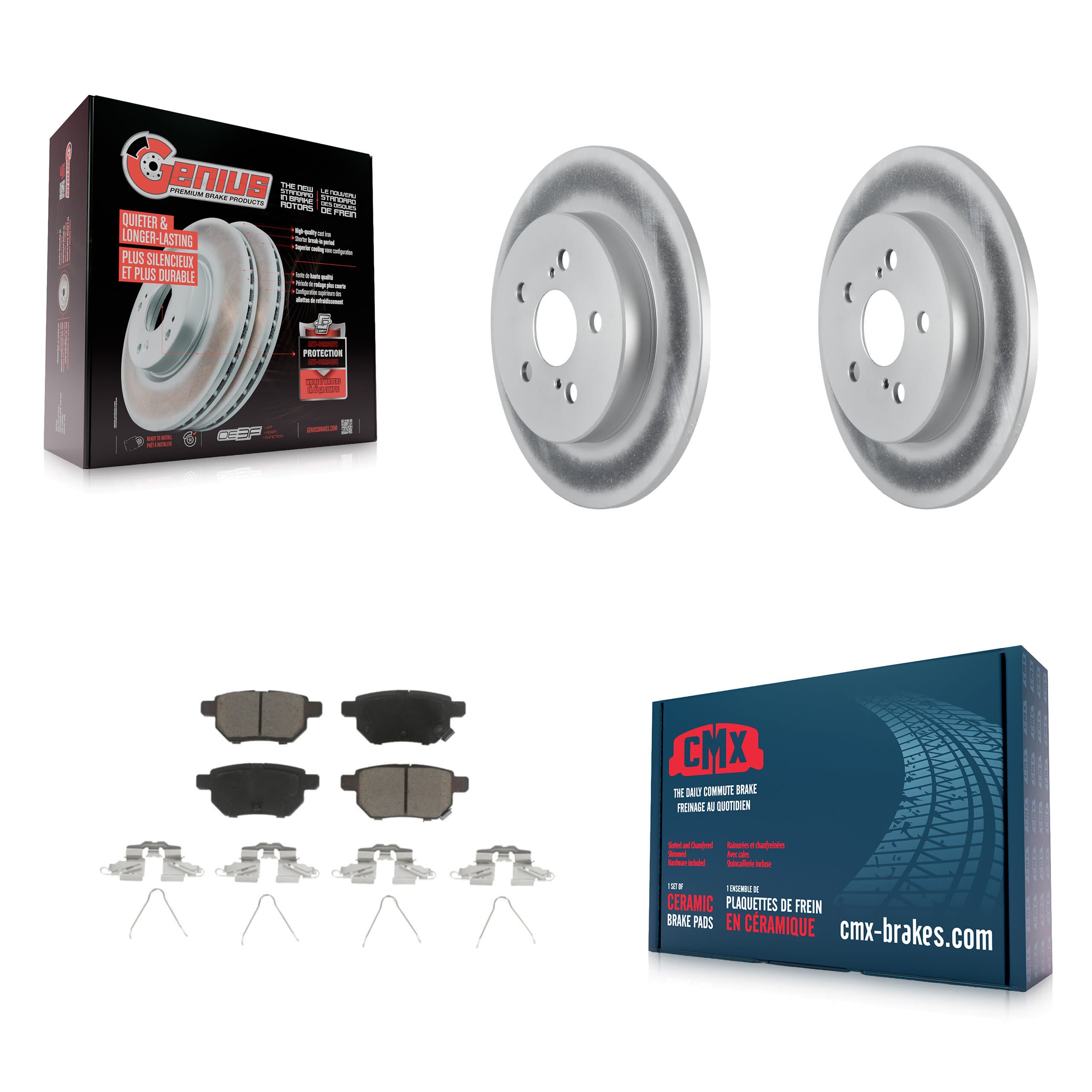 Transit Auto - KGC-102387 - Rear Disc Brake Kits image 1