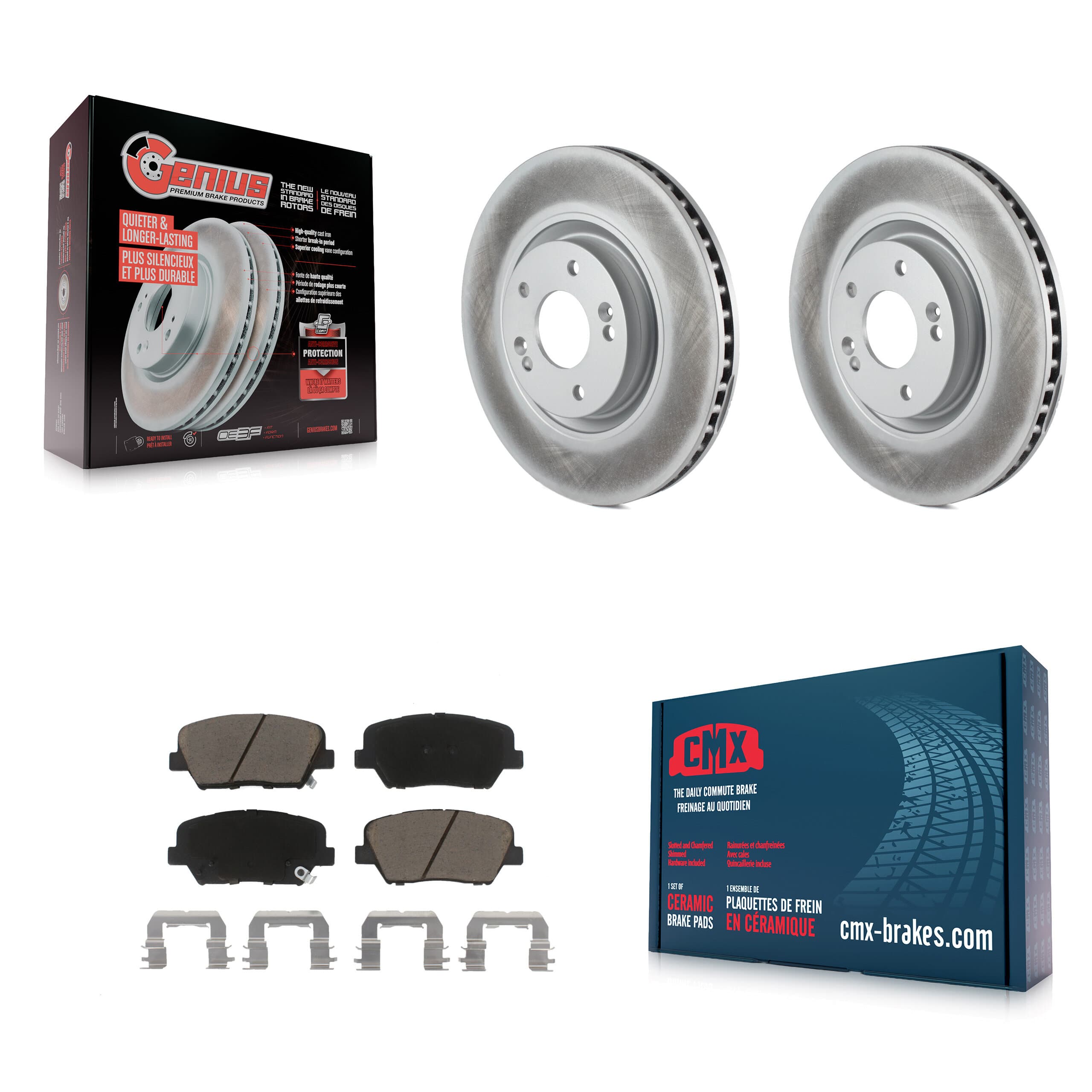 Transit Auto - KGC-102396 - Front Disc Brake Kits image 1
