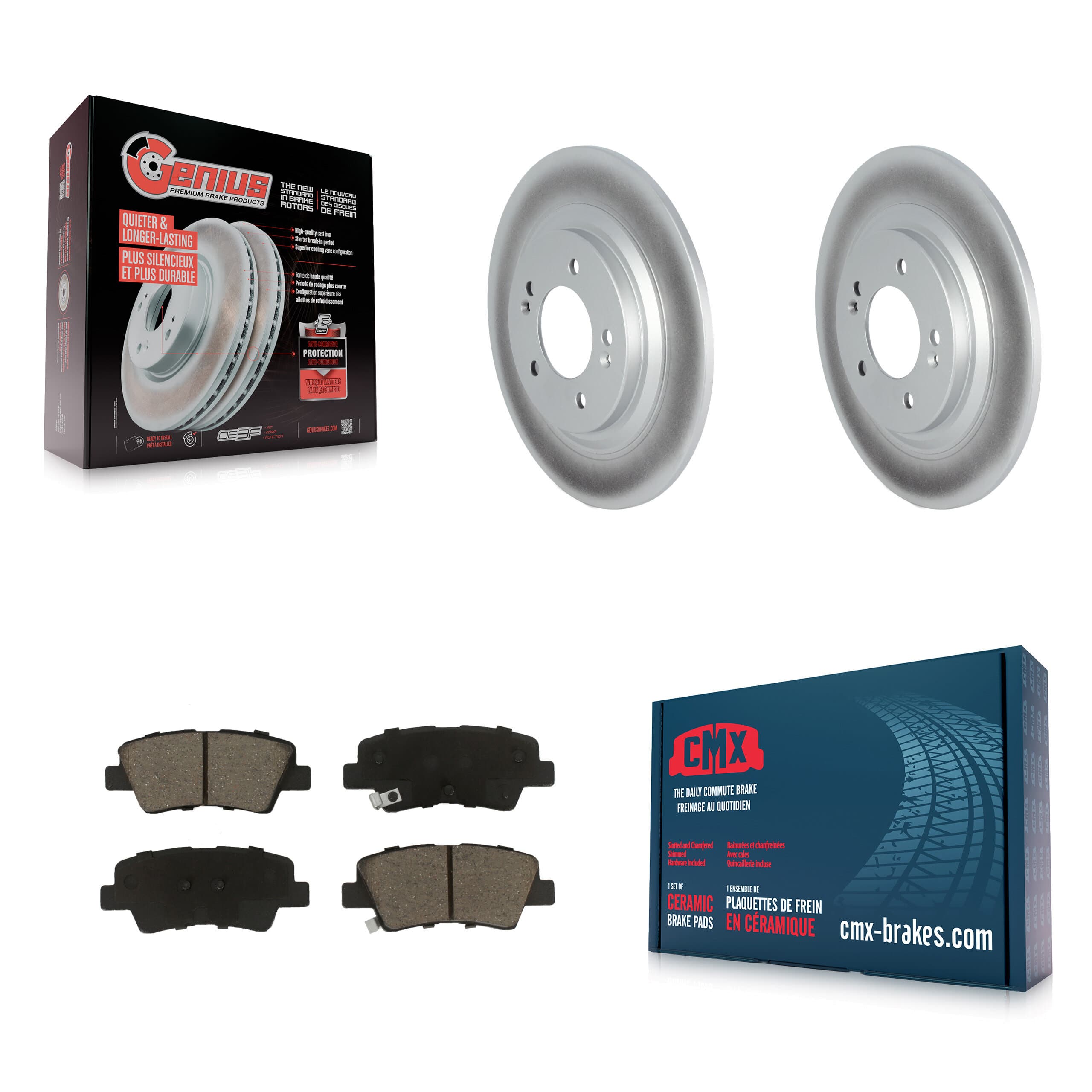 Transit Auto - KGC-102423 - Rear Disc Brake Kits image 1