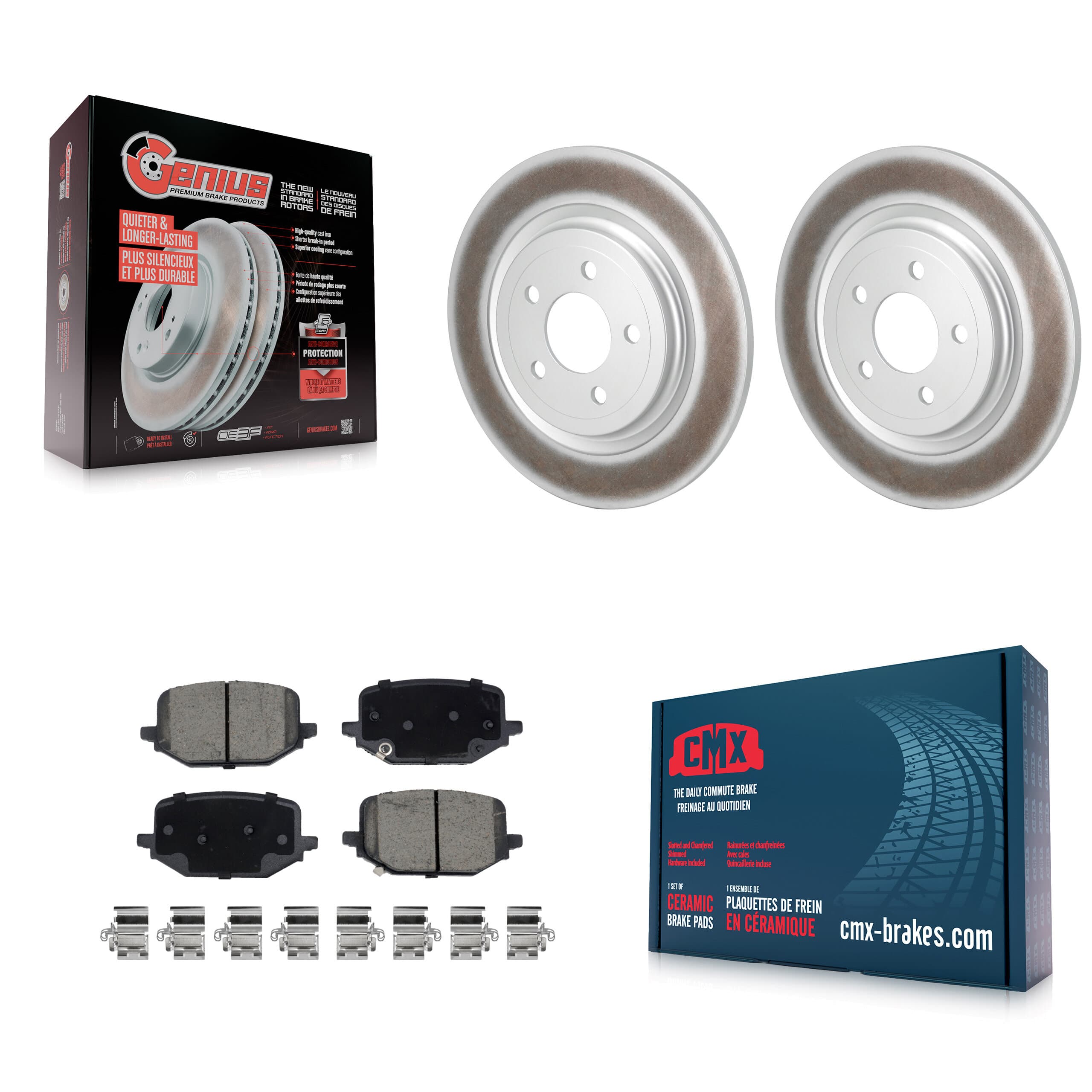 Transit Auto - KGC-102427 - Rear Disc Brake Kits image 1