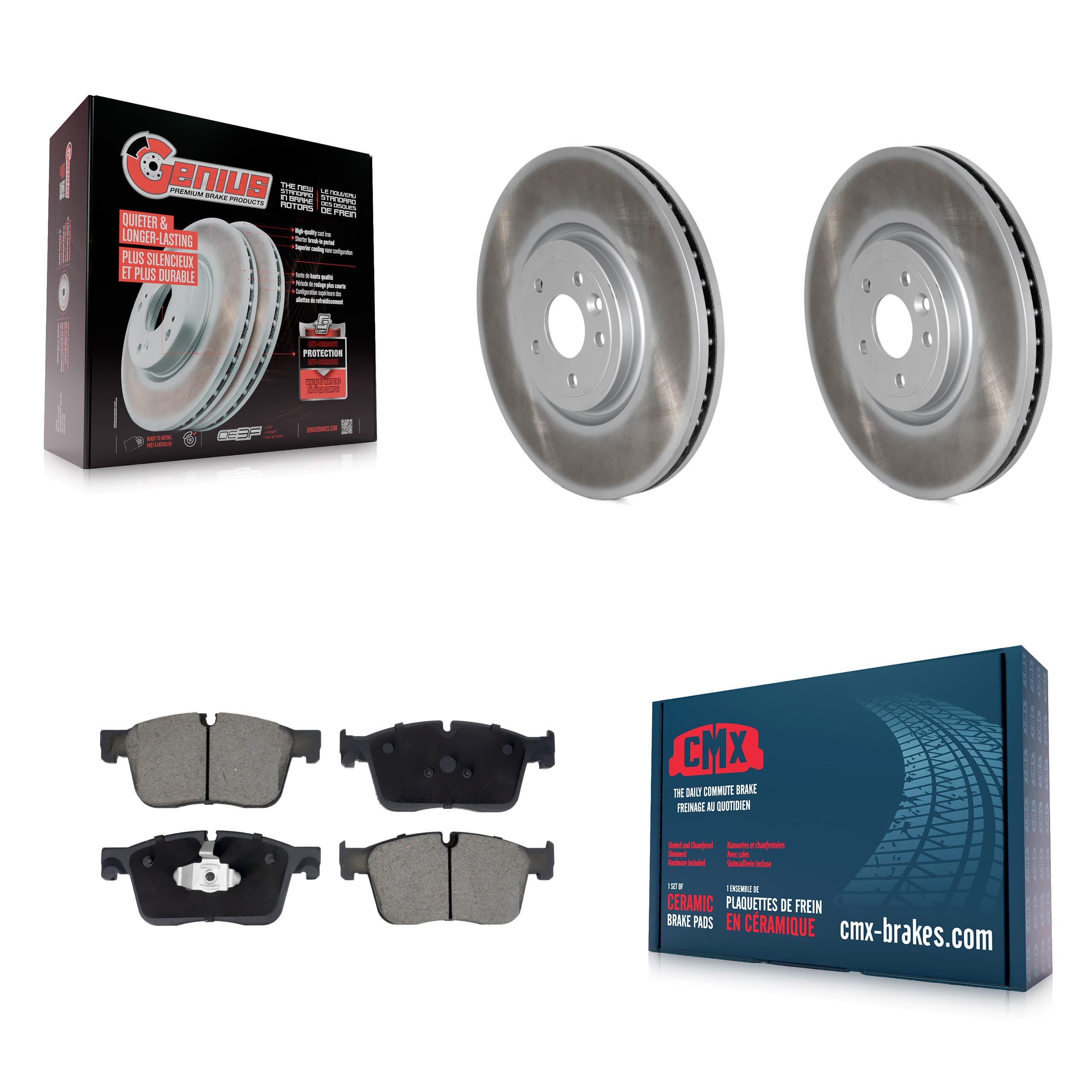 Transit Auto - KGC-102456 - Front Disc Brake Kits image 1