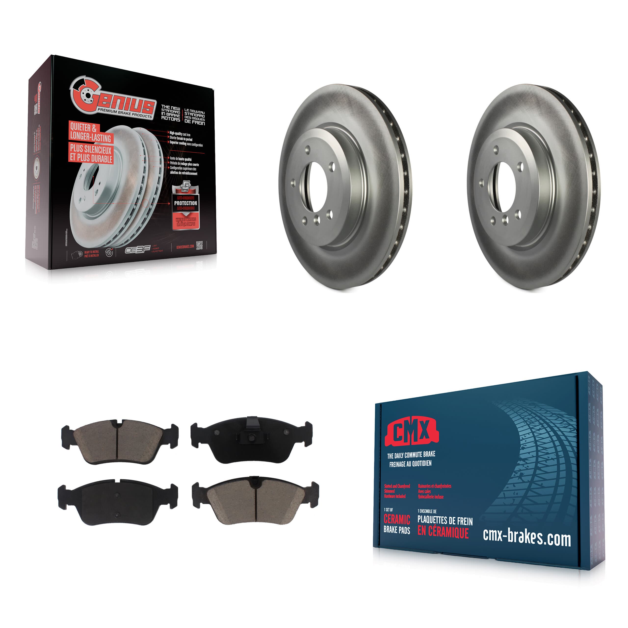 Transit Auto - KGC-102461 - Front Disc Brake Kits image 1