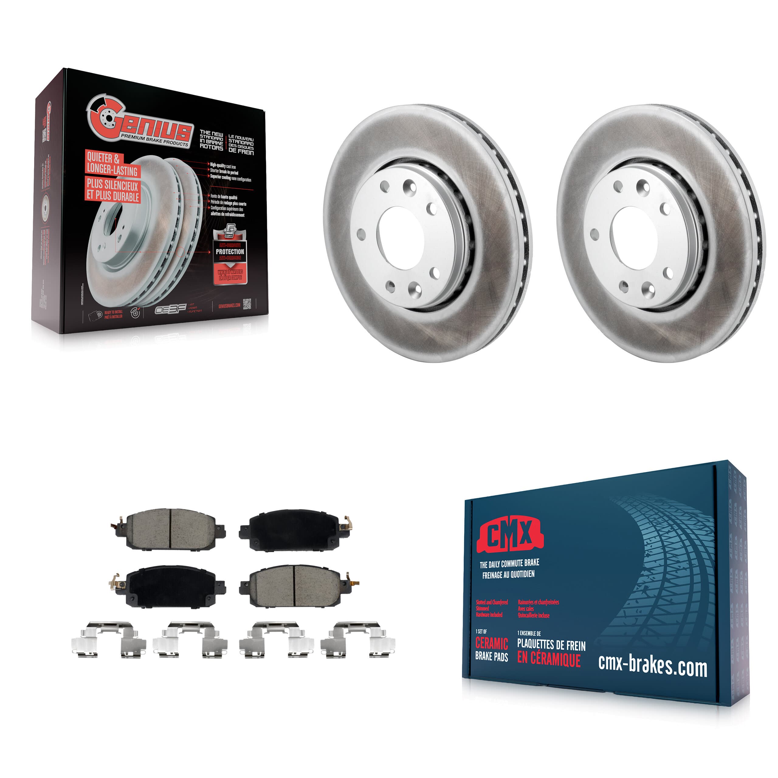 Transit Auto - KGC-102560 - Front Disc Brake Kits image 1