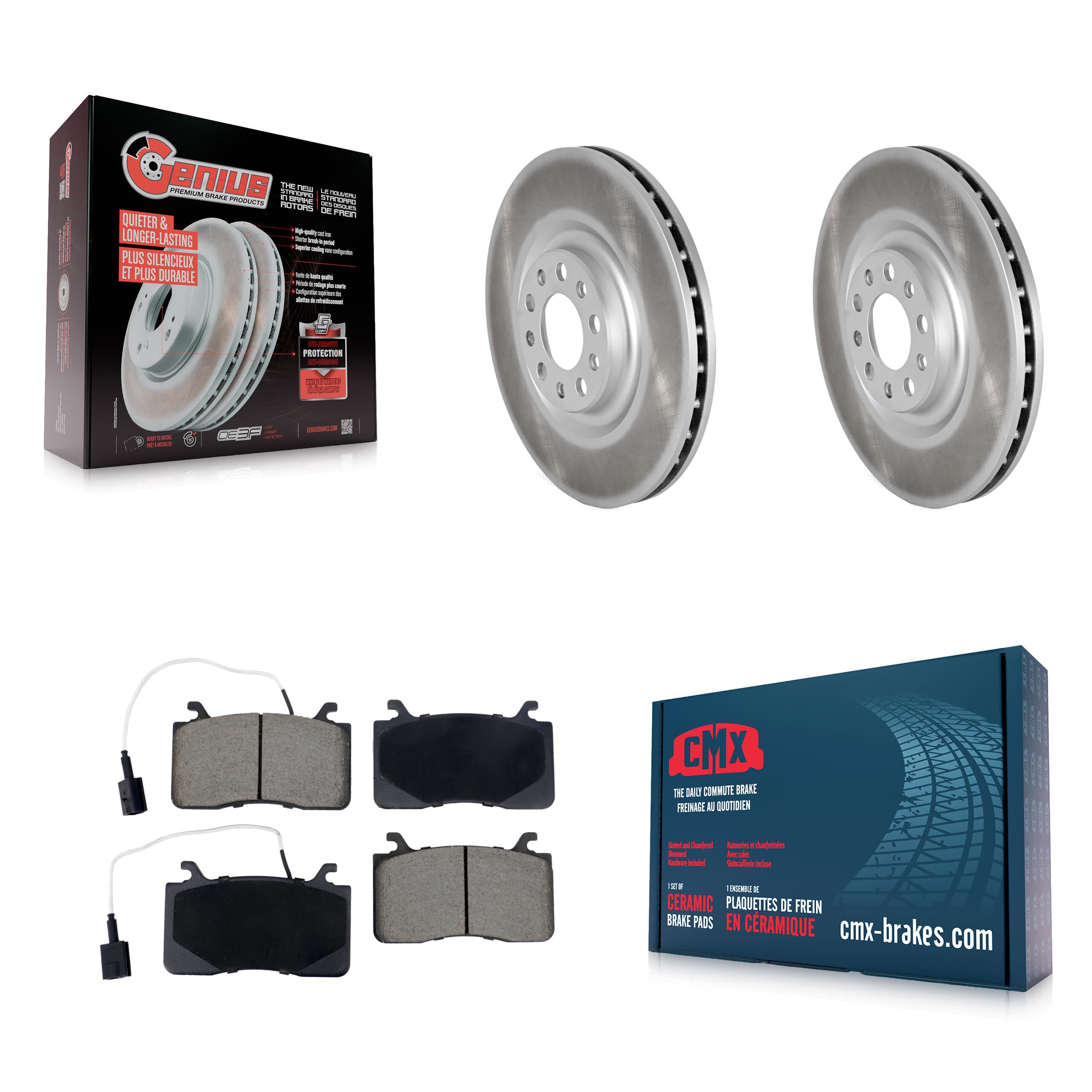 Transit Auto - KGC-102561 - Front Disc Brake Kits image 1