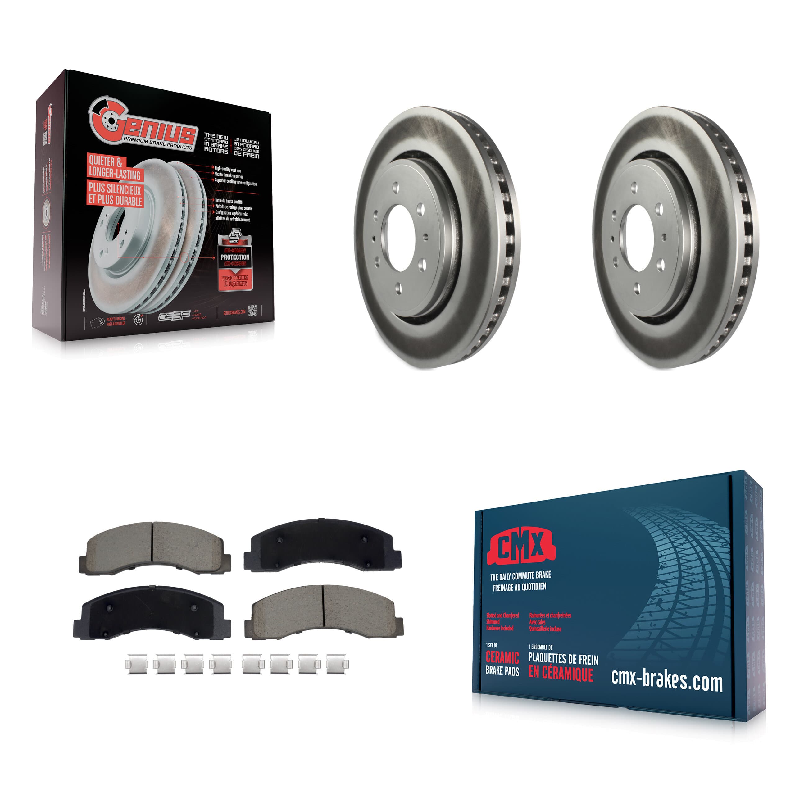 Transit Auto - KGC-102565 - Front Disc Brake Kits image 1