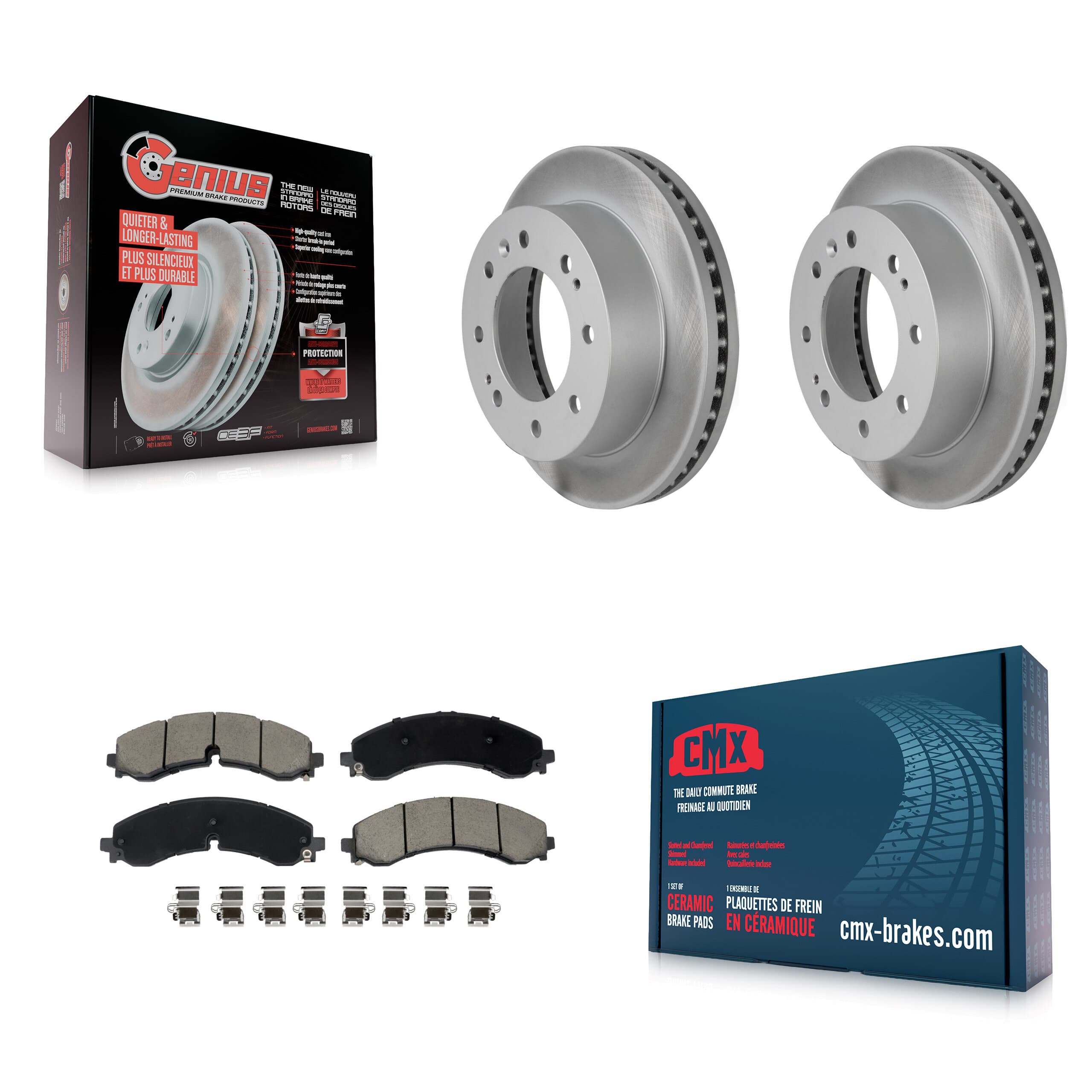 Transit Auto - KGC-102580 - Front Disc Brake Kits image 1