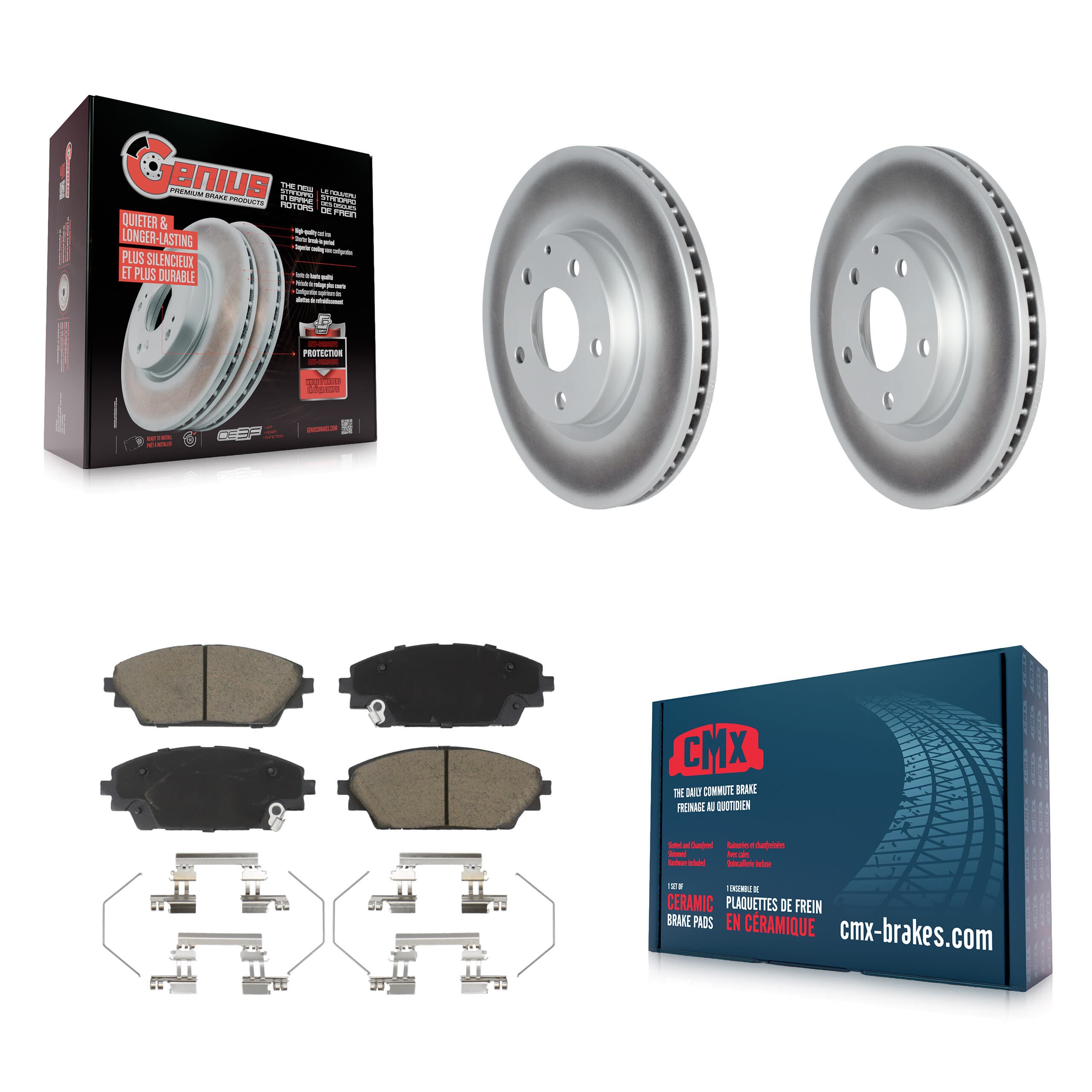 Transit Auto - KGC-102582 - Front Disc Brake Kits image 1