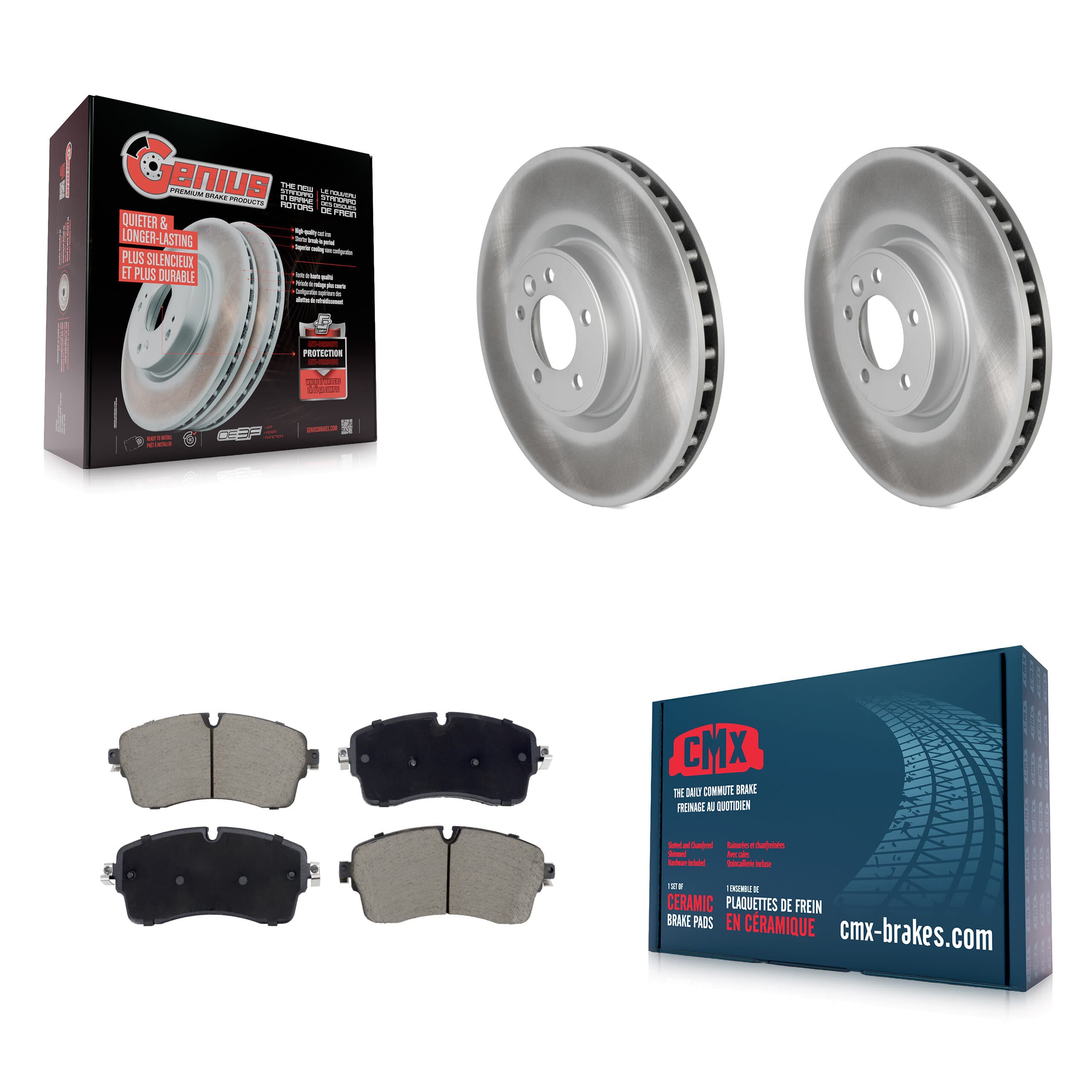 Transit Auto - KGC-102607 - Front Disc Brake Kits image 1