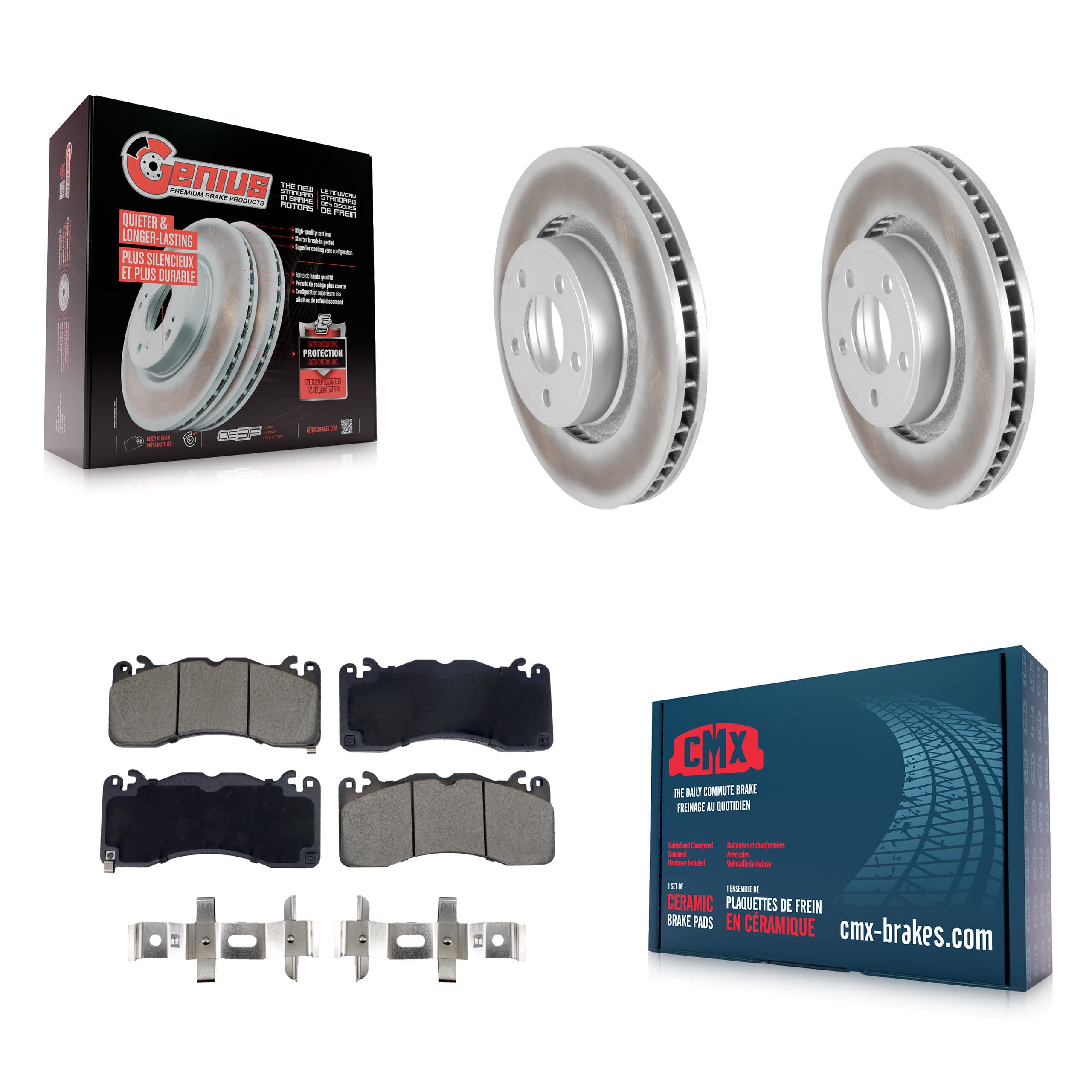 Transit Auto - KGC-102610 - Front Disc Brake Kits image 1