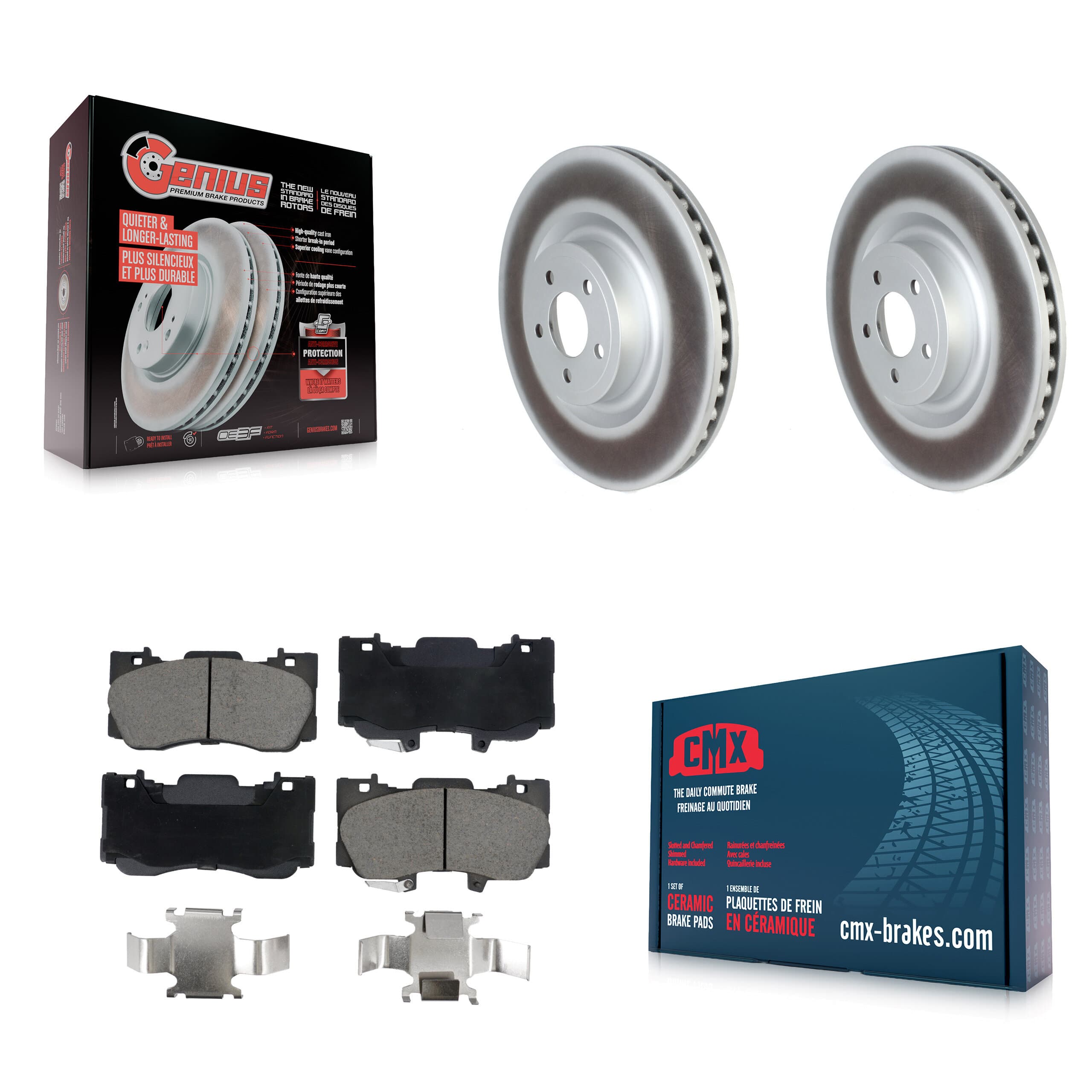 Transit Auto - KGC-102612 - Front Disc Brake Kits image 1
