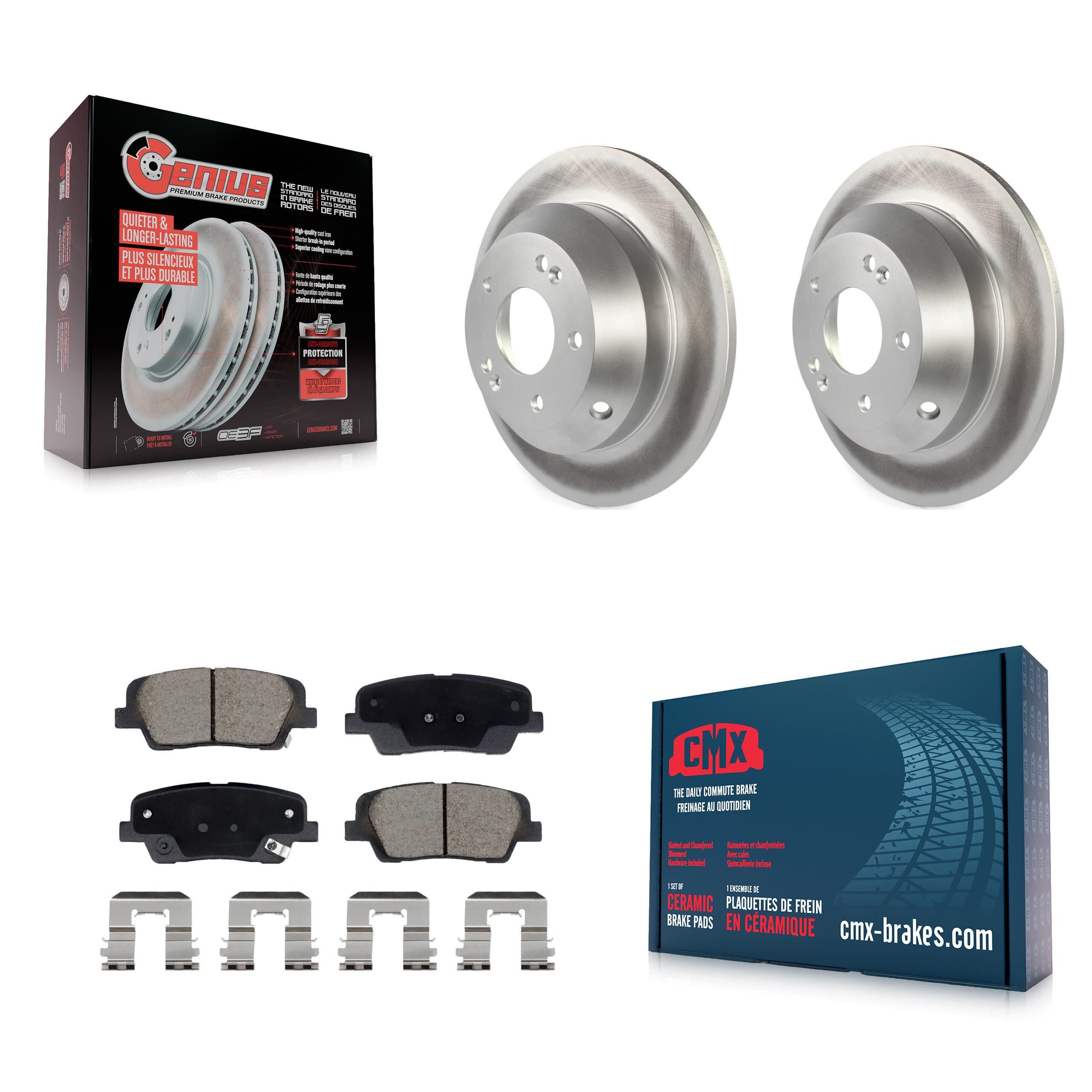Transit Auto - KGC-102622 - Rear Disc Brake Kits image 1
