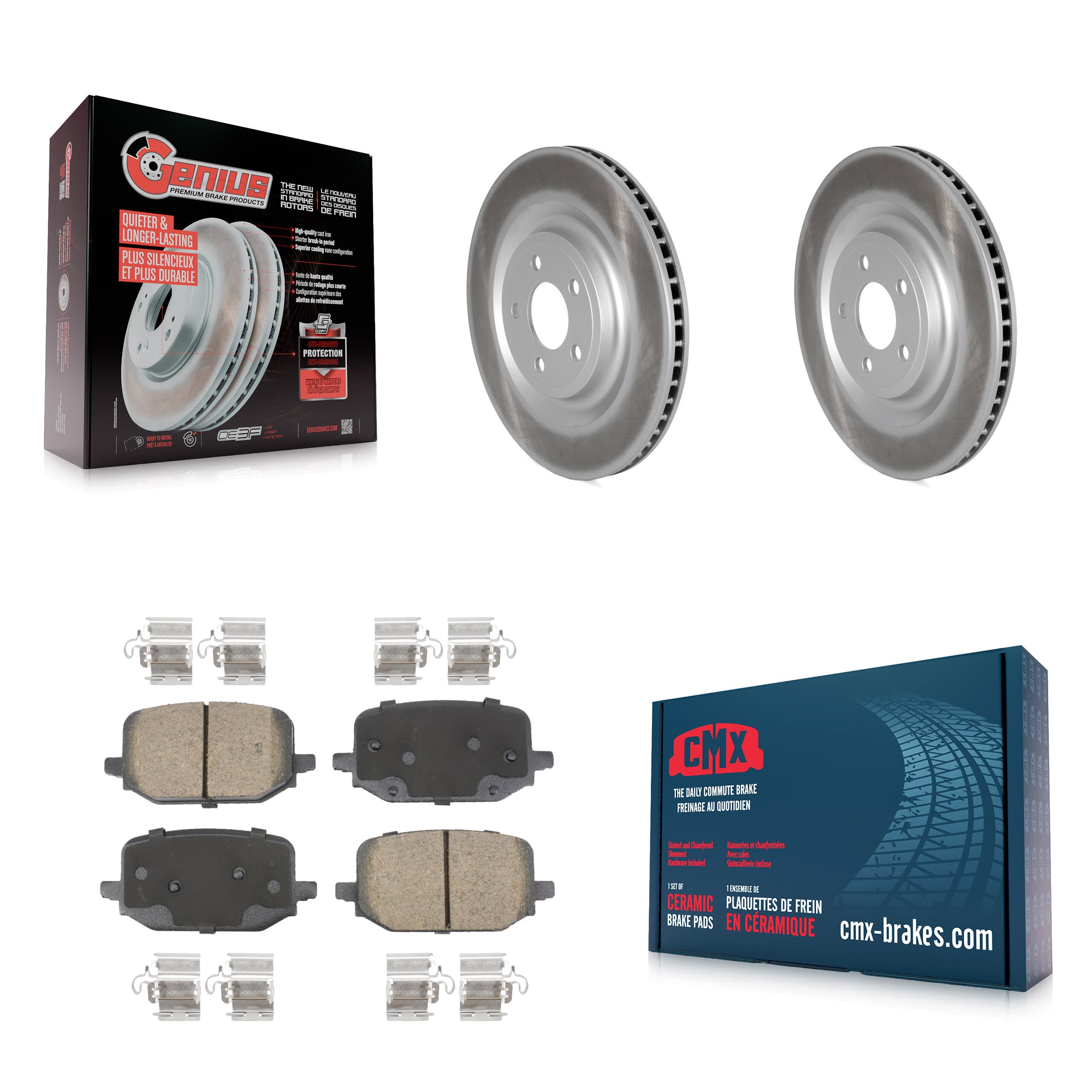 Transit Auto - KGC-102633 - Rear Disc Brake Kits image 1