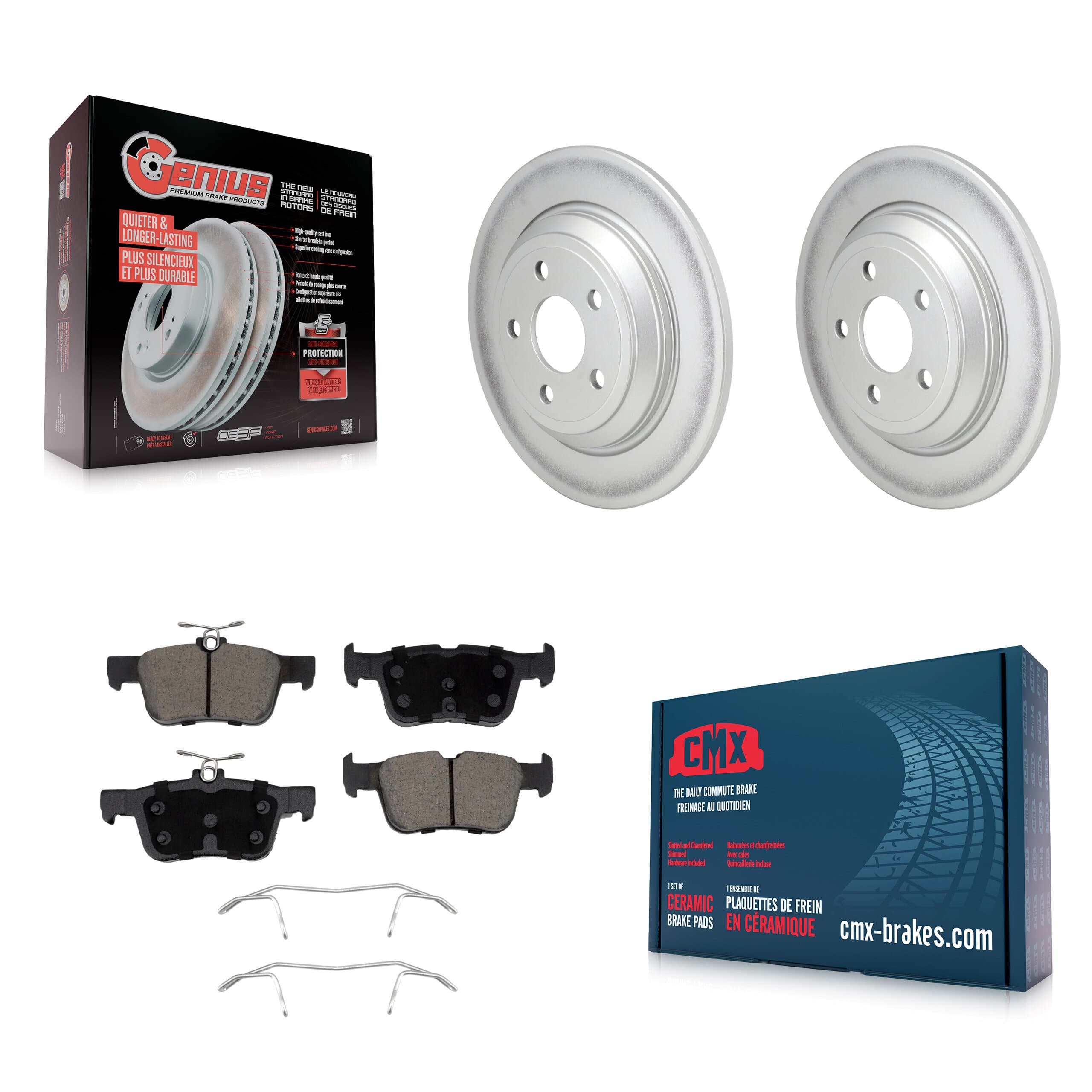 Transit Auto - KGC-102636 - Rear Disc Brake Kits image 1