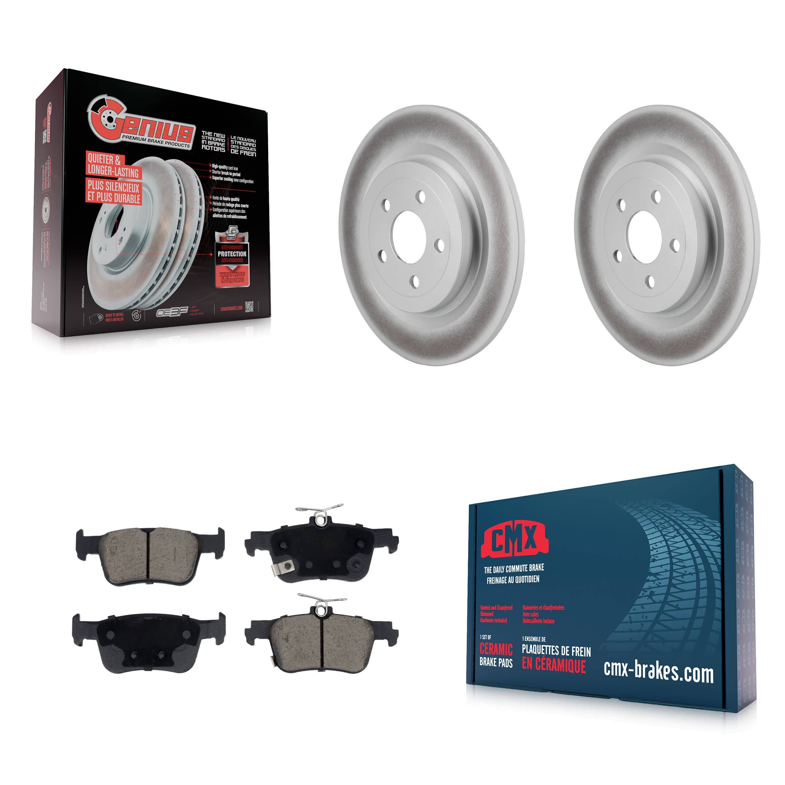 Transit Auto - KGC-102637 - Rear Disc Brake Kits image 1