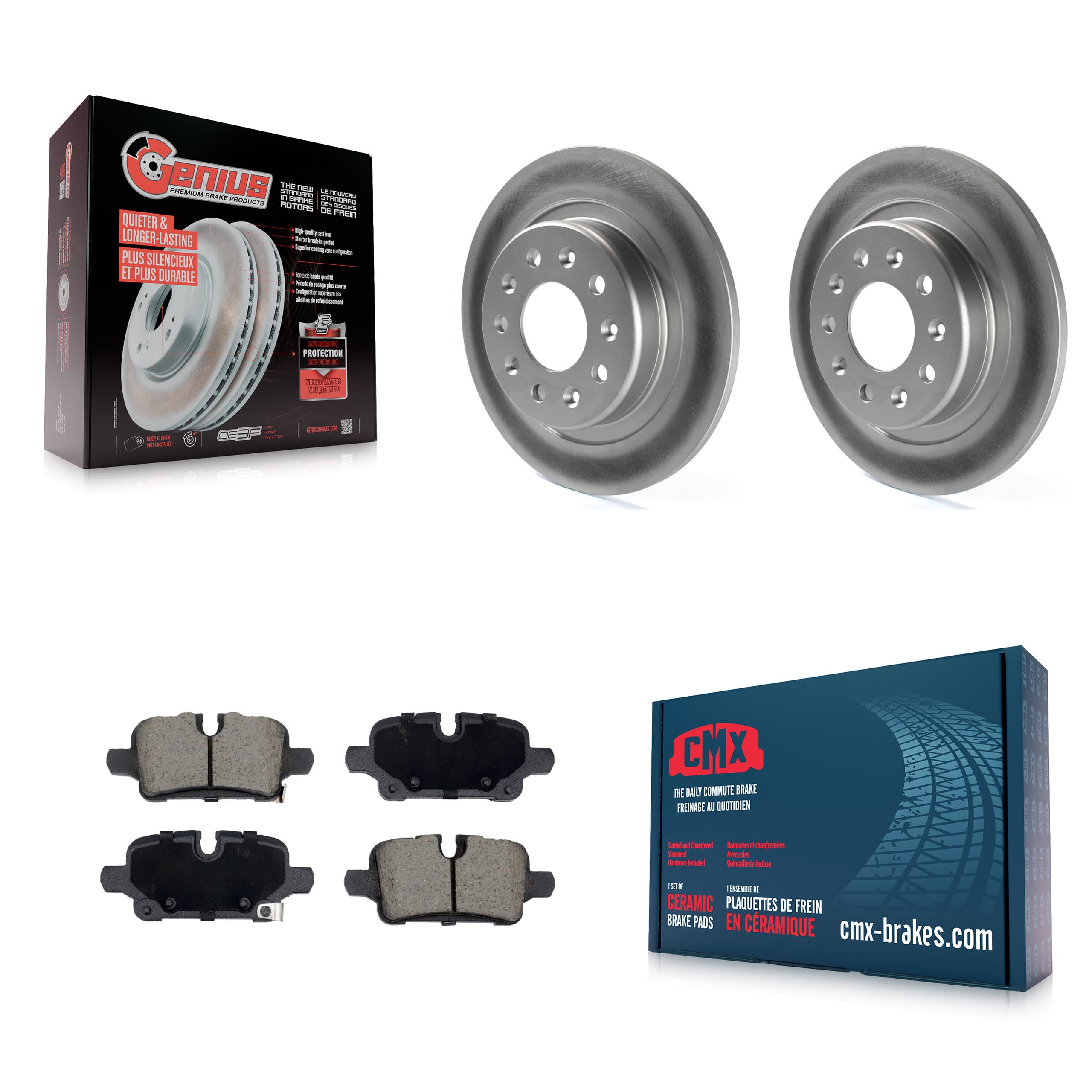 Transit Auto - KGC-102639 - Rear Disc Brake Kits image 1