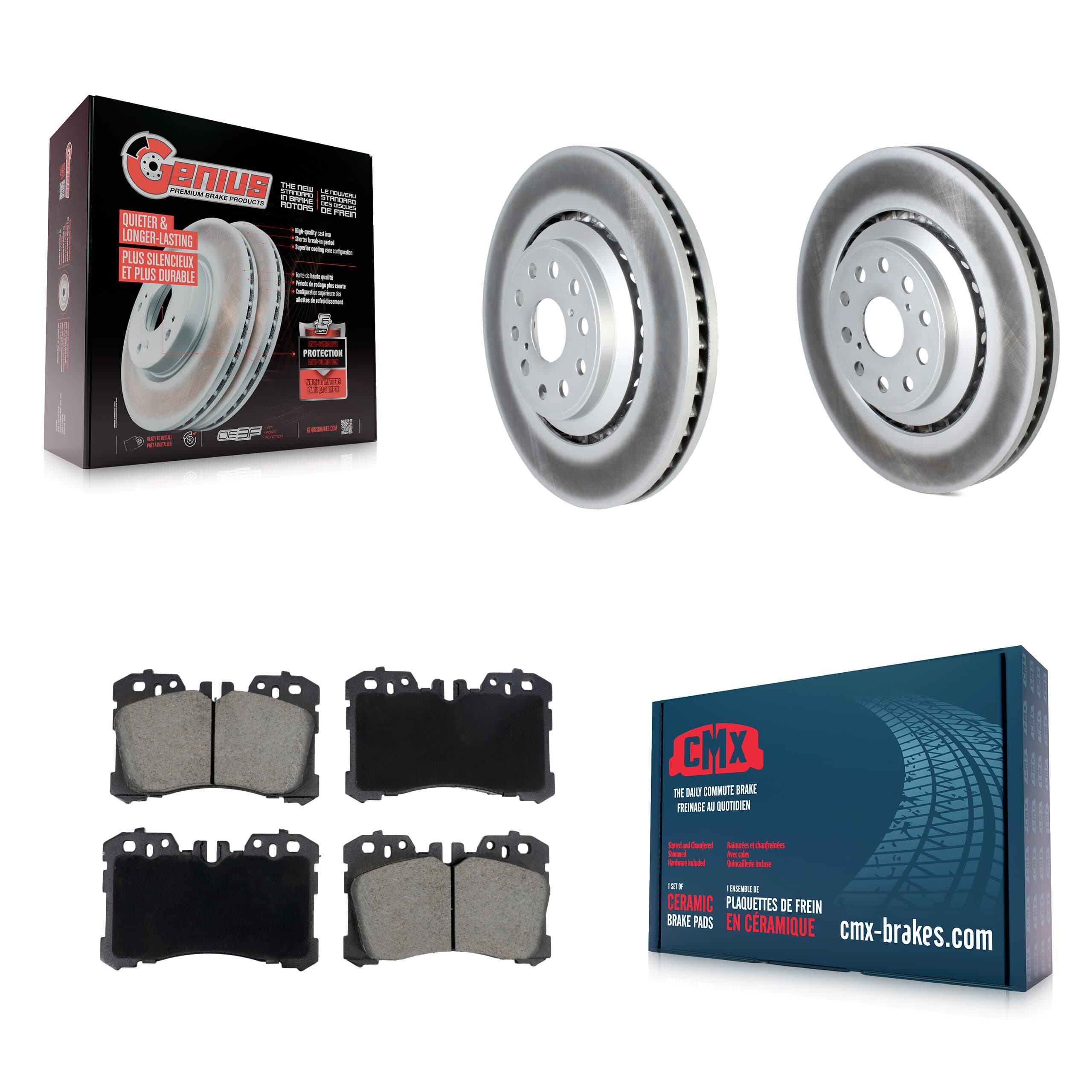 Transit Auto - KGC-102661 - Front Disc Brake Kits image 1