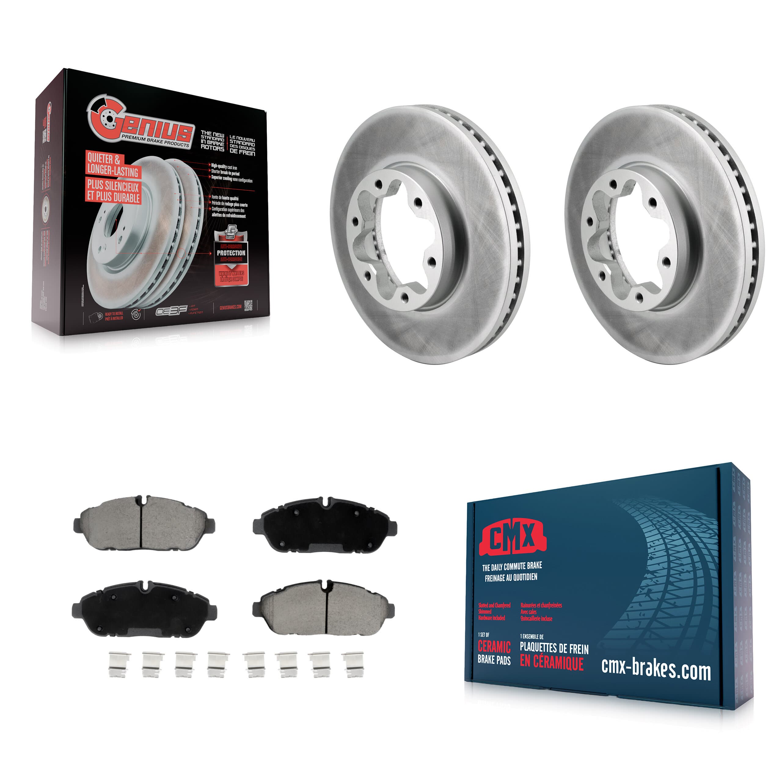 Transit Auto - KGC-102753 - Front Disc Brake Kits image 1