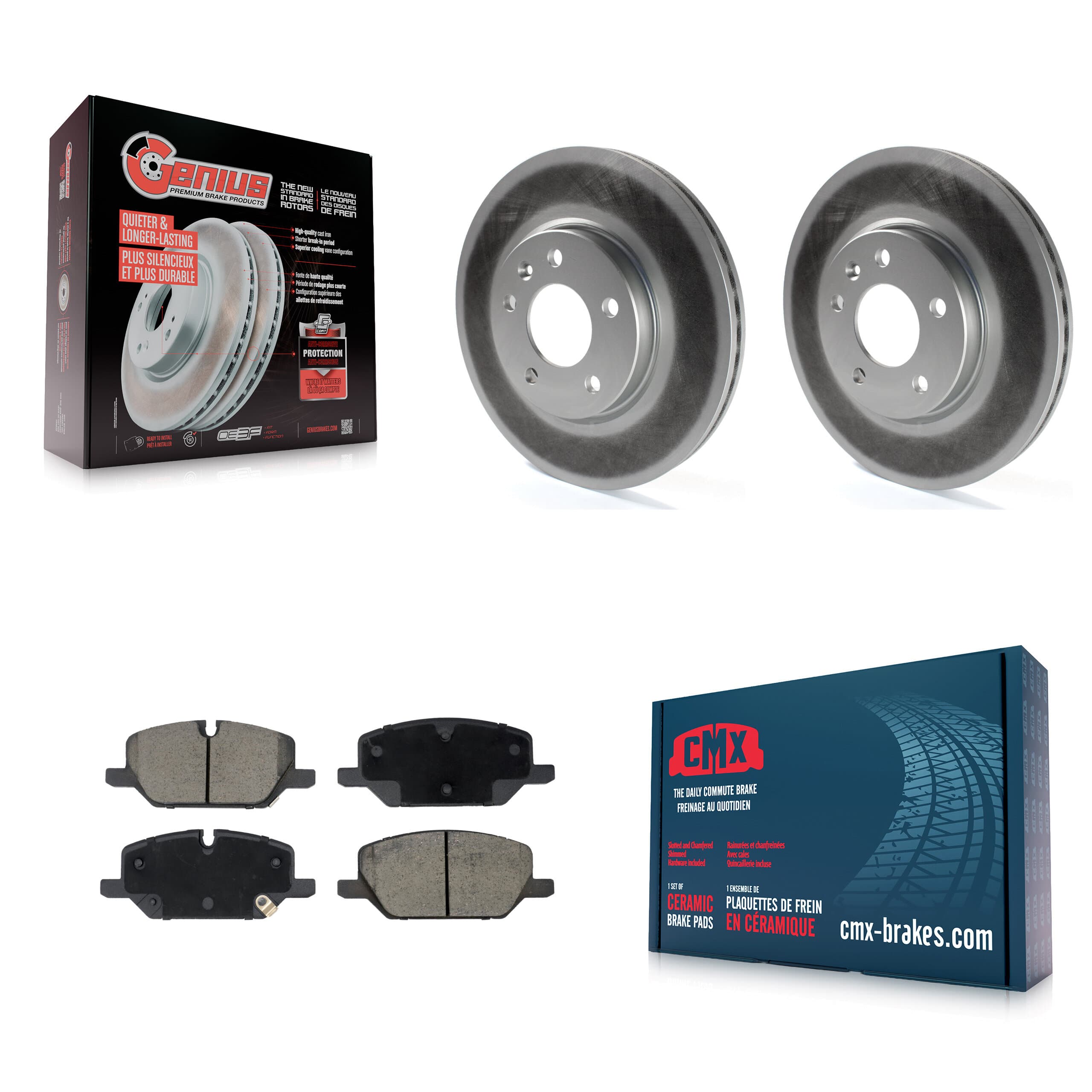 Transit Auto - KGC-102759 - Front Disc Brake Kits image 1